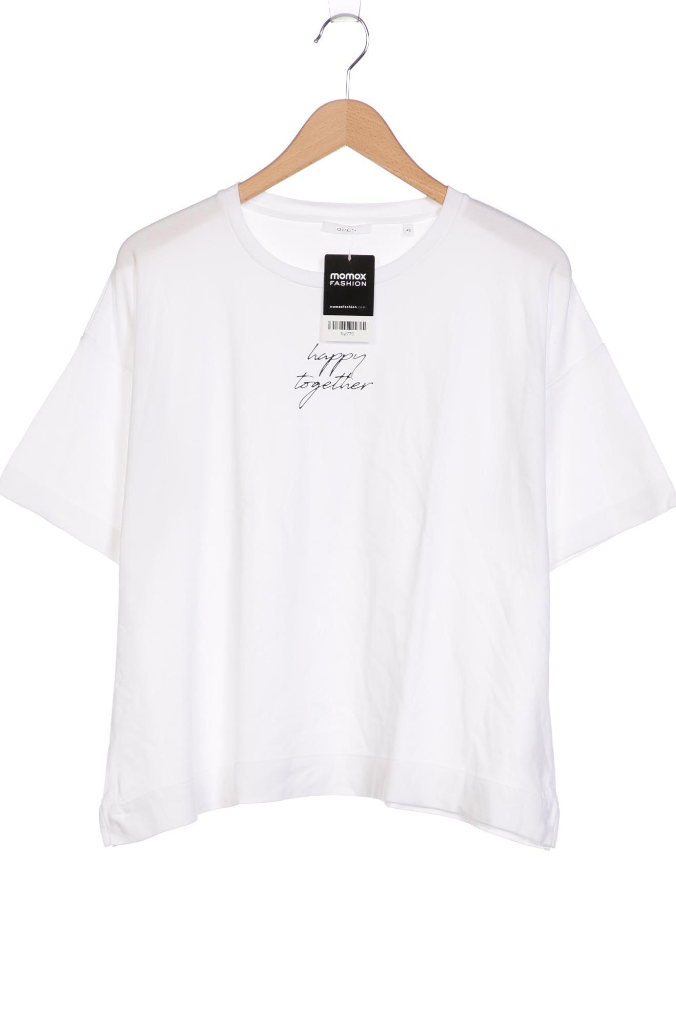 

Opus Damen T-Shirt, weiß, Gr. 42