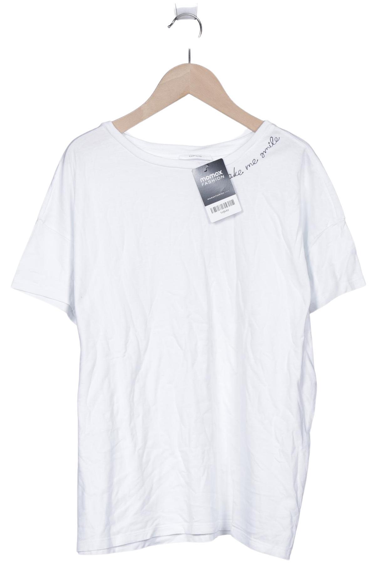

Opus Damen T-Shirt, weiß, Gr. 42