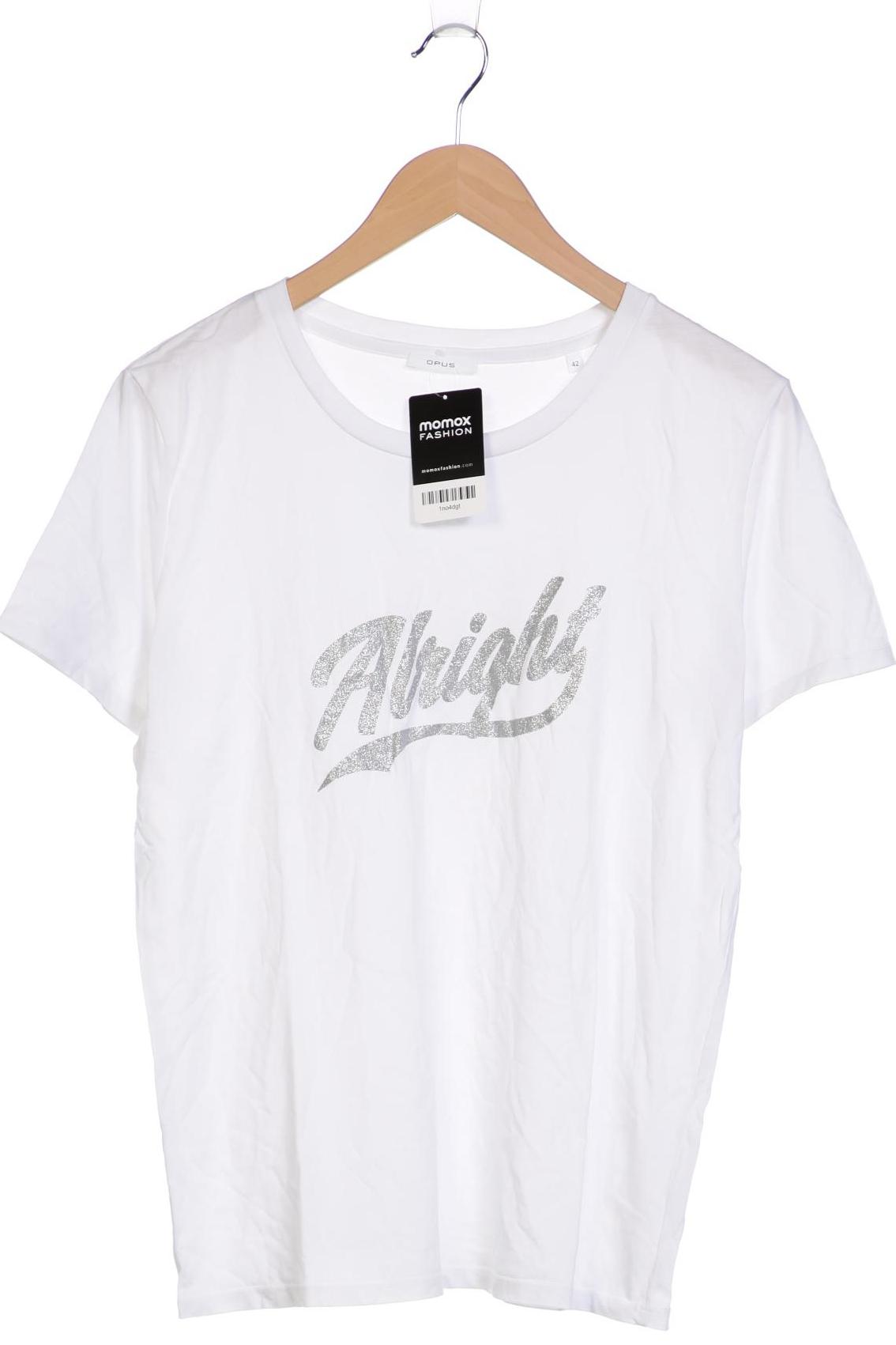 

Opus Damen T-Shirt, weiß, Gr. 42