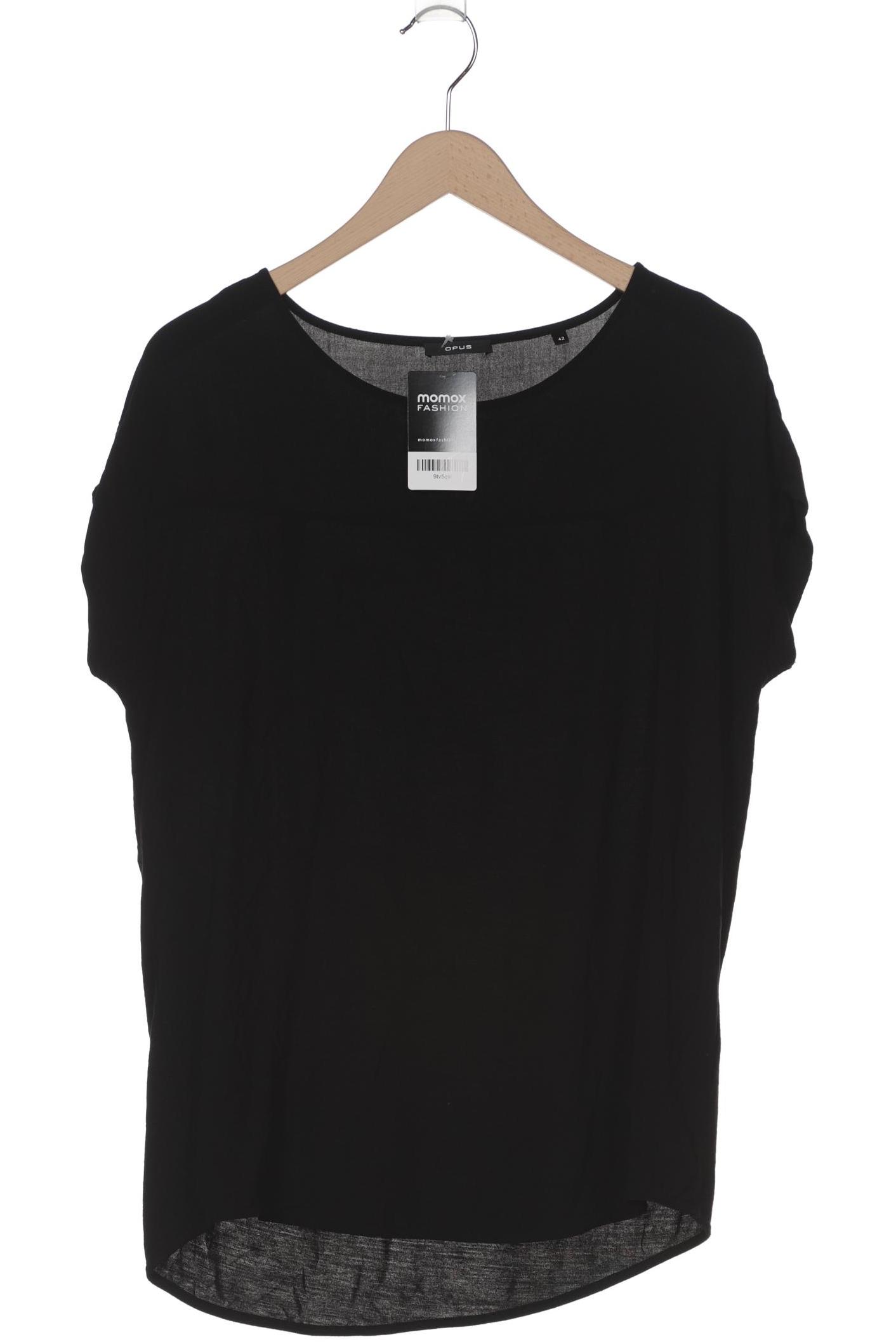 

Opus Damen T-Shirt, schwarz, Gr. 42