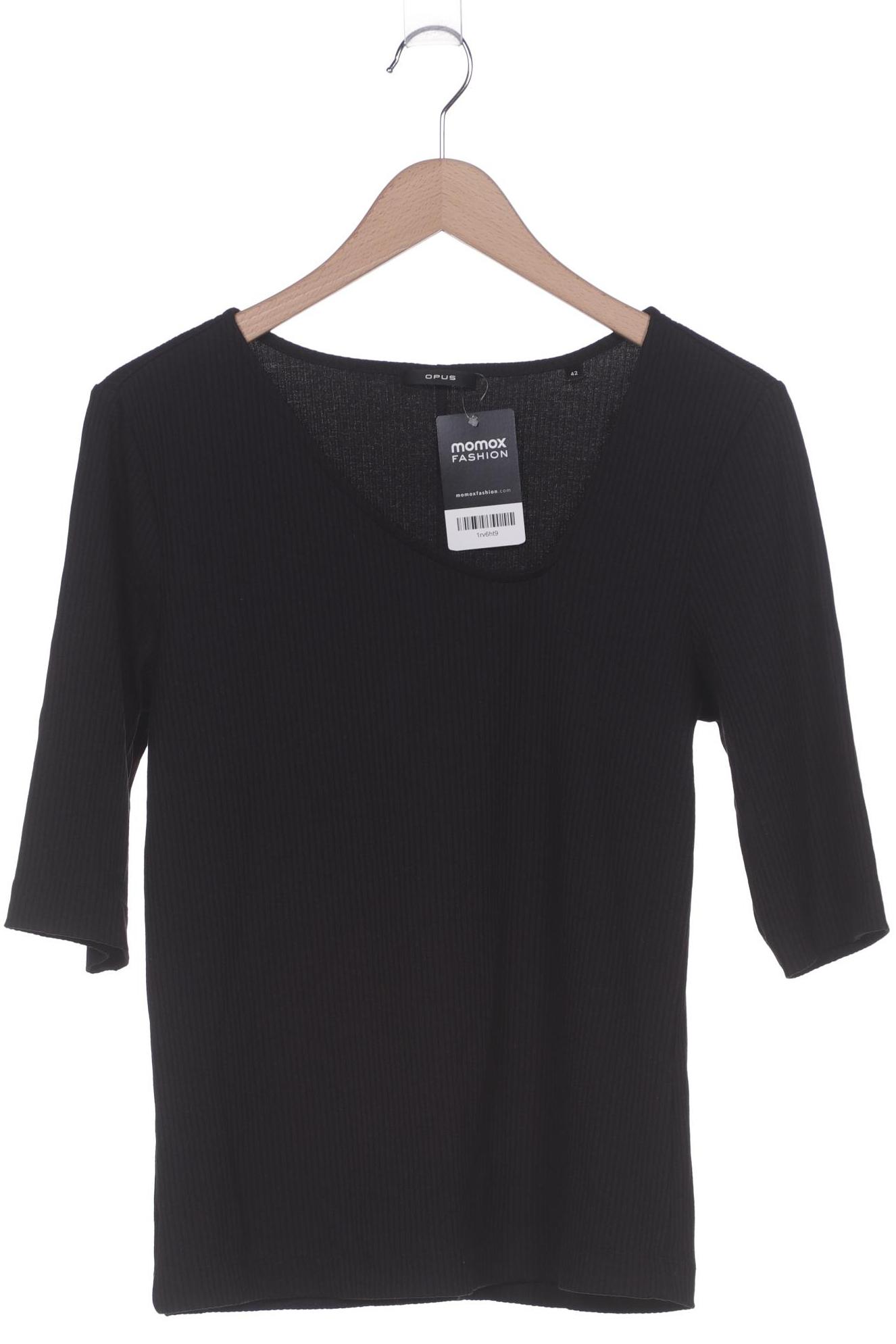 

Opus Damen T-Shirt, schwarz, Gr. 42