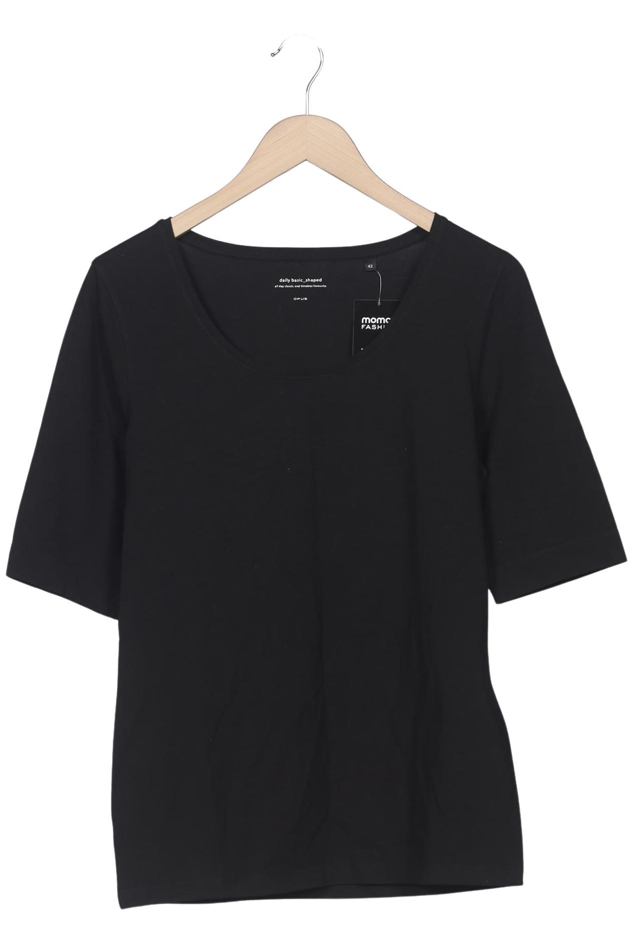 

Opus Damen T-Shirt, schwarz, Gr. 42