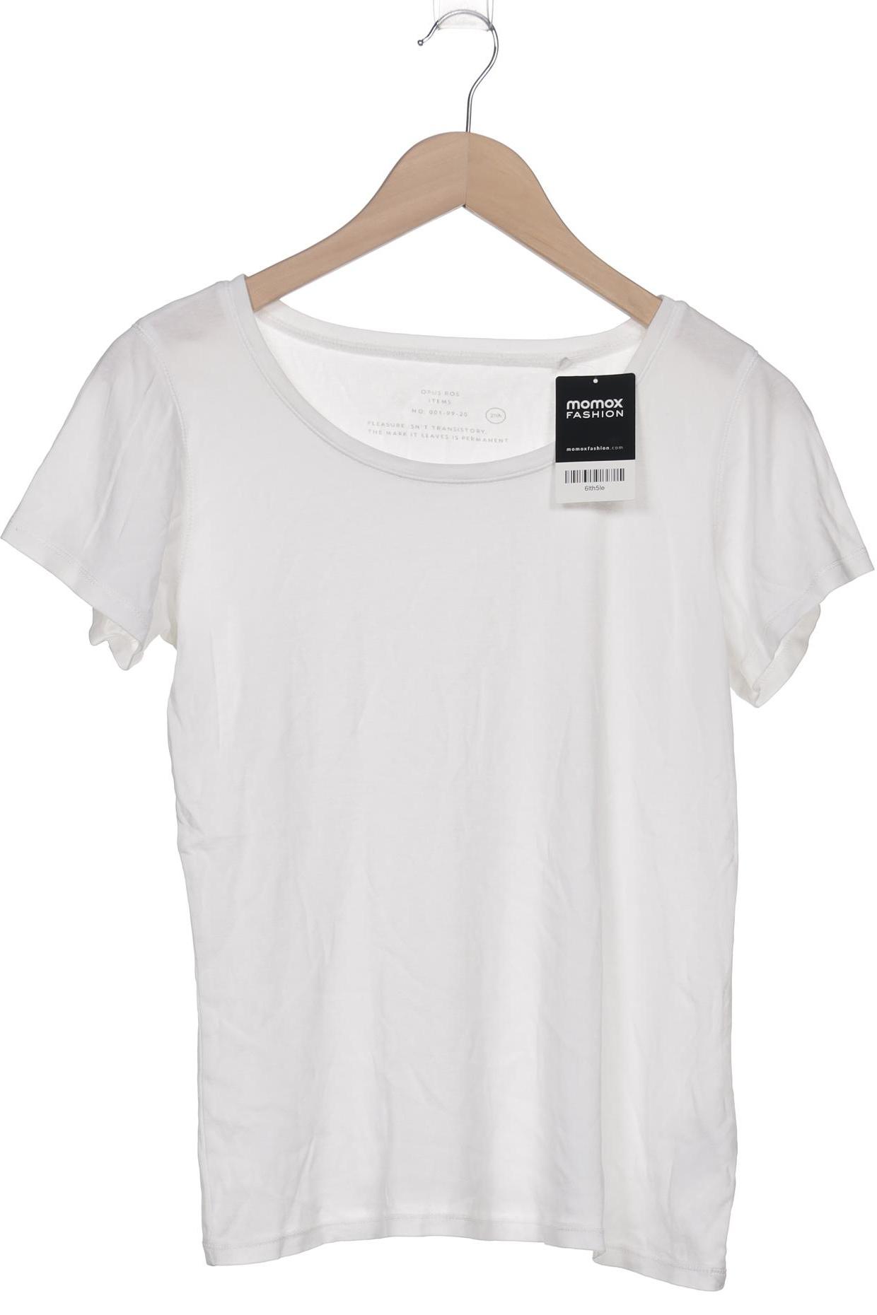 

Opus Damen T-Shirt, weiß, Gr. 40