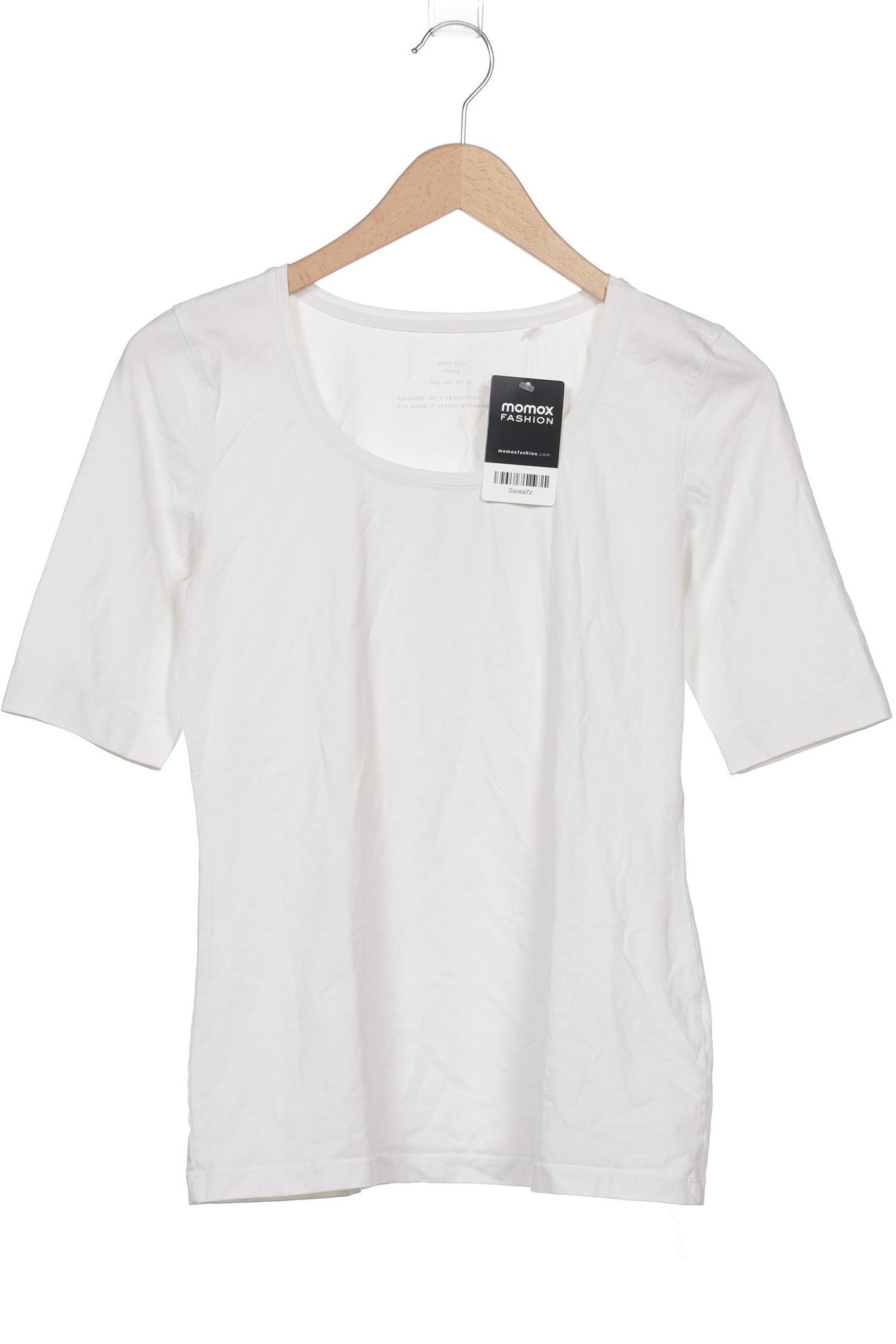 

Opus Damen T-Shirt, weiß, Gr. 40