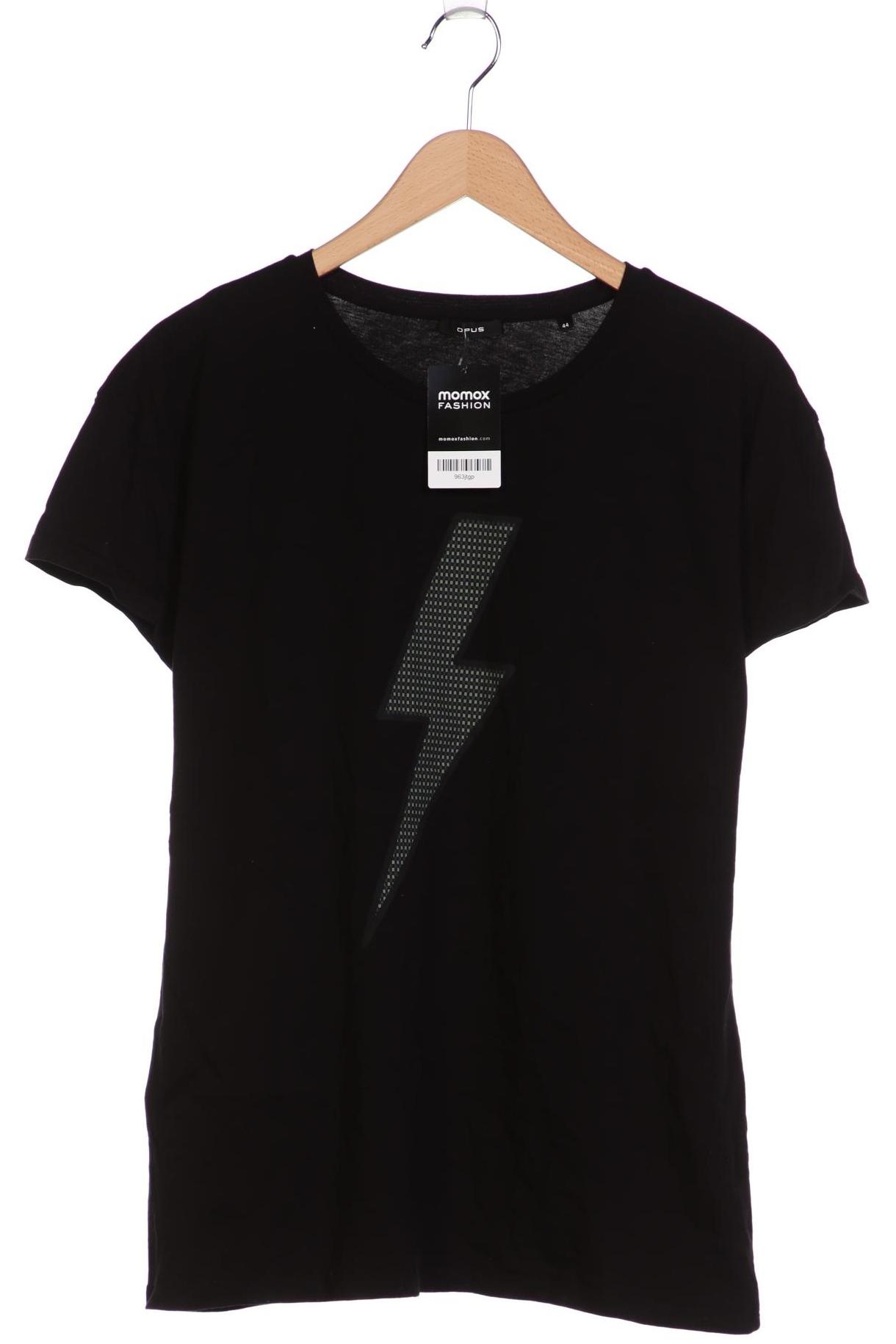 

Opus Damen T-Shirt, schwarz, Gr. 44
