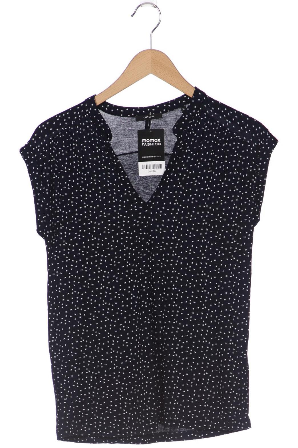 

Opus Damen T-Shirt, marineblau, Gr. 36