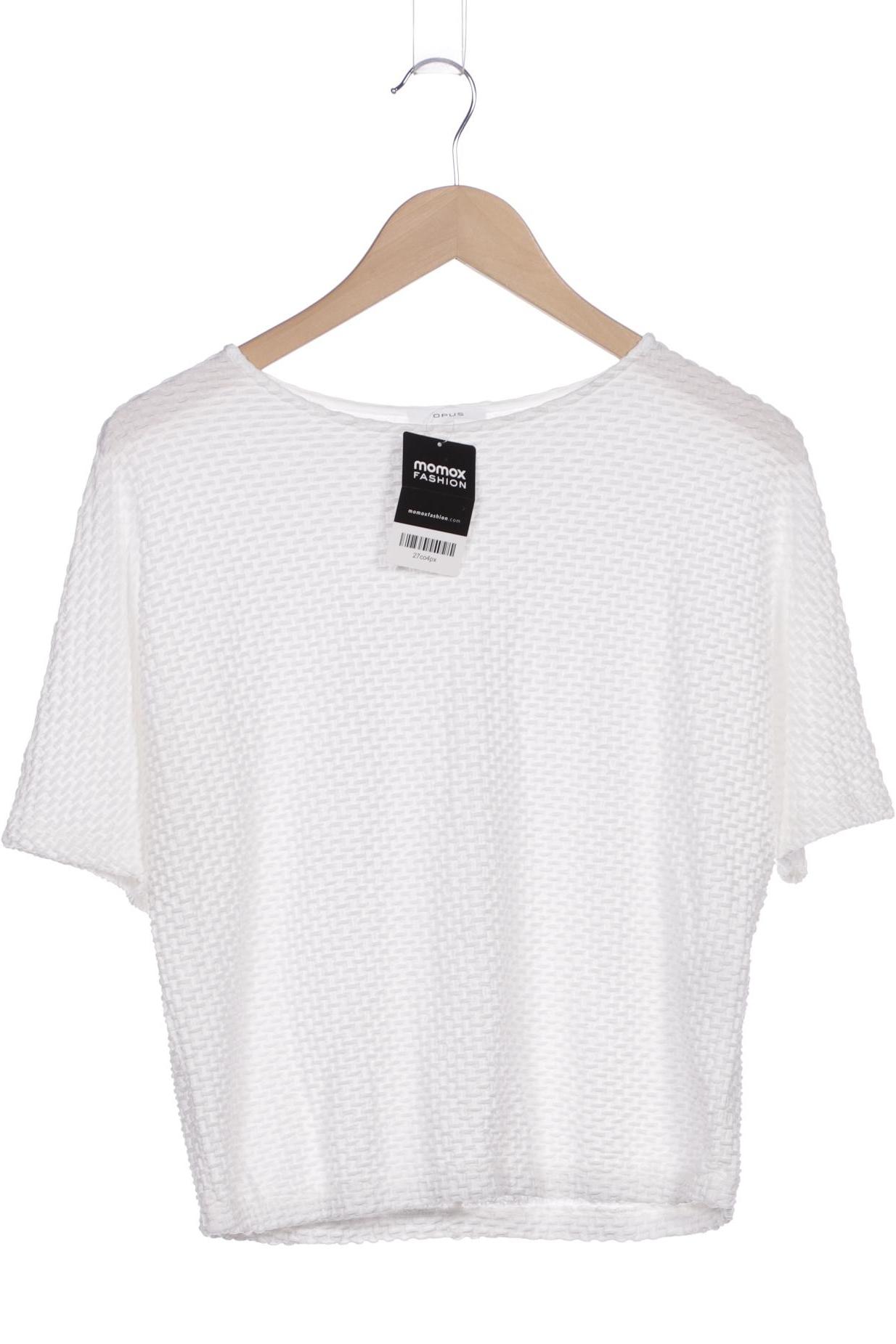 

Opus Damen T-Shirt, weiß, Gr. 36