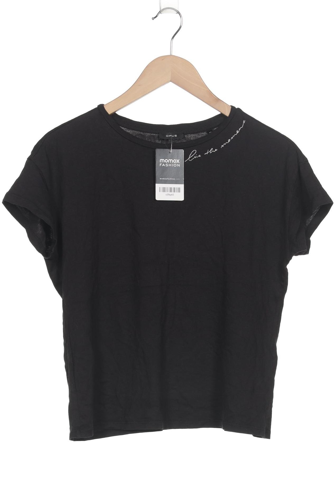 

Opus Damen T-Shirt, schwarz, Gr. 38