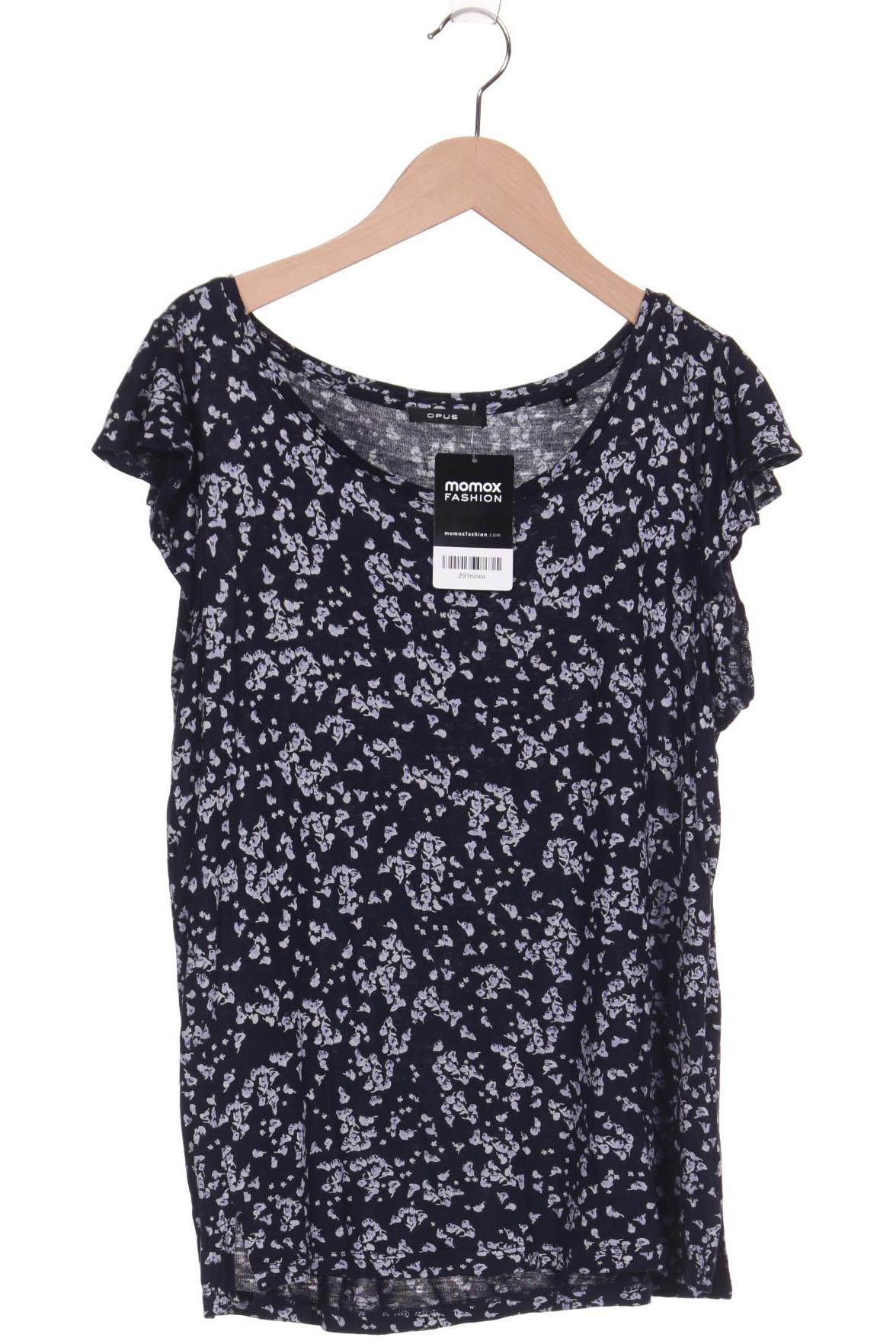 

Opus Damen T-Shirt, marineblau