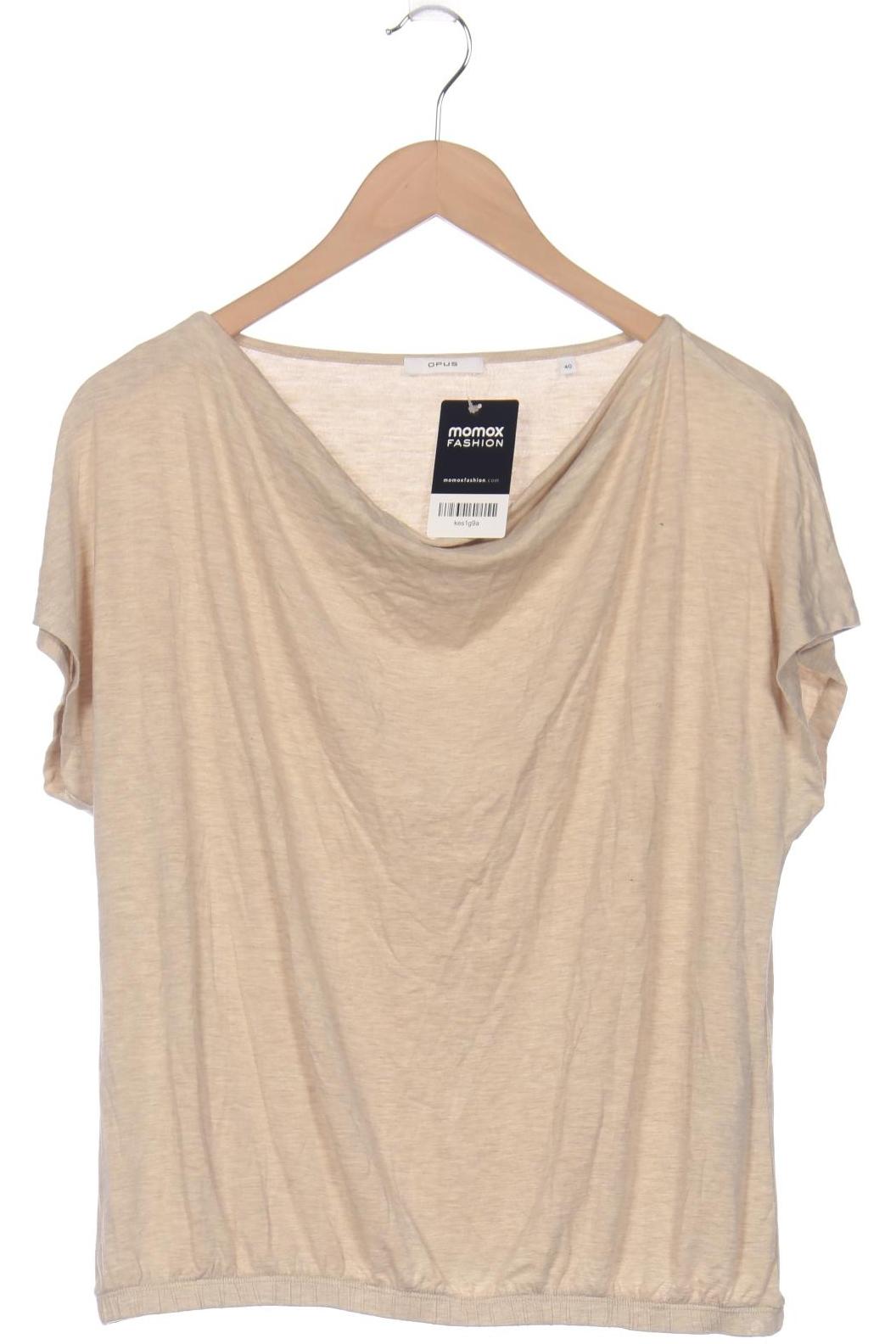 

Opus Damen T-Shirt, beige, Gr. 40
