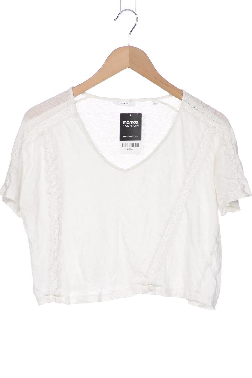 

Opus Damen T-Shirt, weiß, Gr. 36