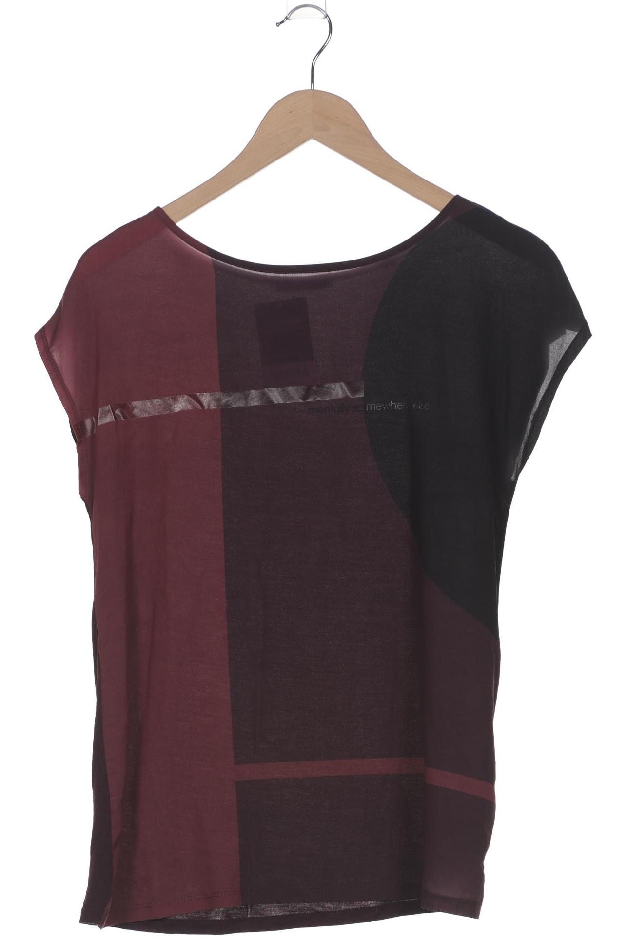 

Opus Damen T-Shirt, bordeaux, Gr. 36