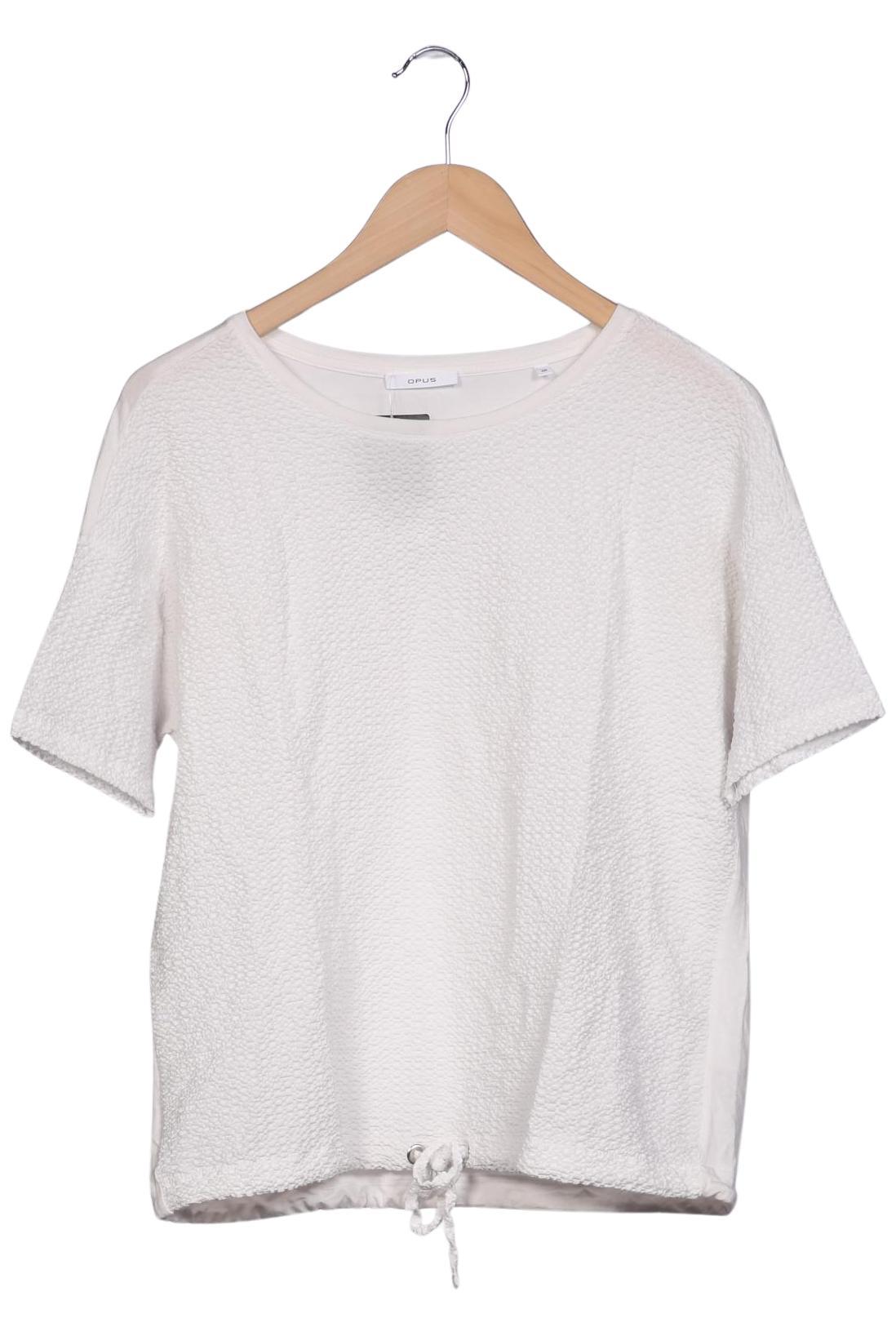 

Opus Damen T-Shirt, cremeweiß, Gr. 38