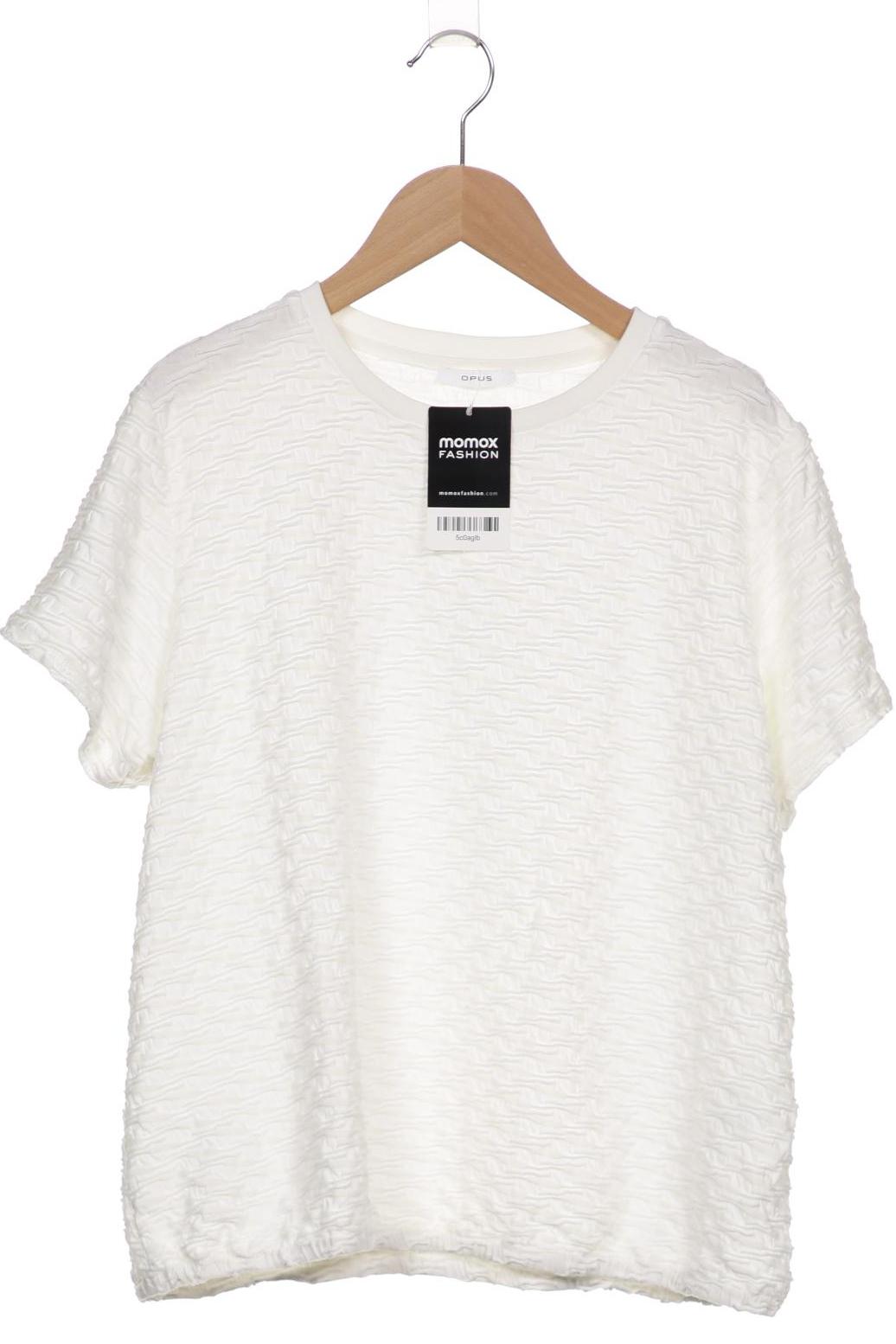 

Opus Damen T-Shirt, weiß, Gr. 44