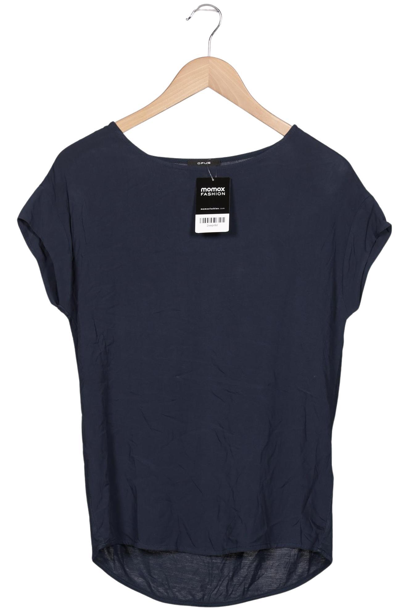 

Opus Damen T-Shirt, marineblau, Gr. 36