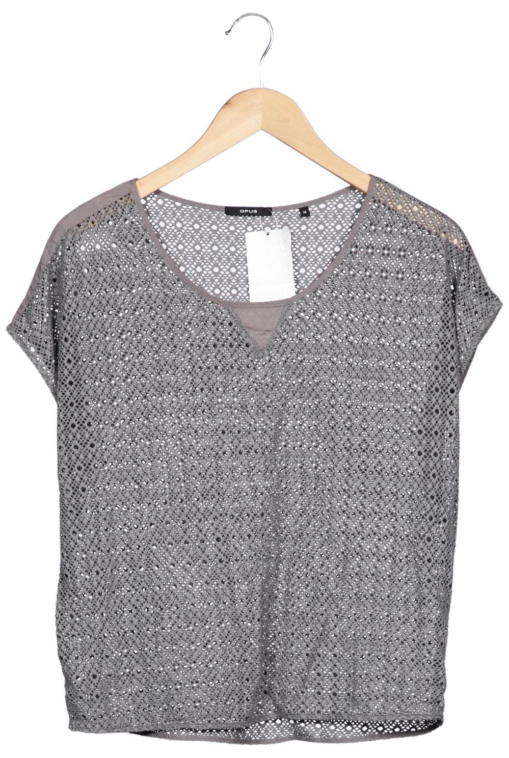 

Opus Damen T-Shirt, grau, Gr. 36