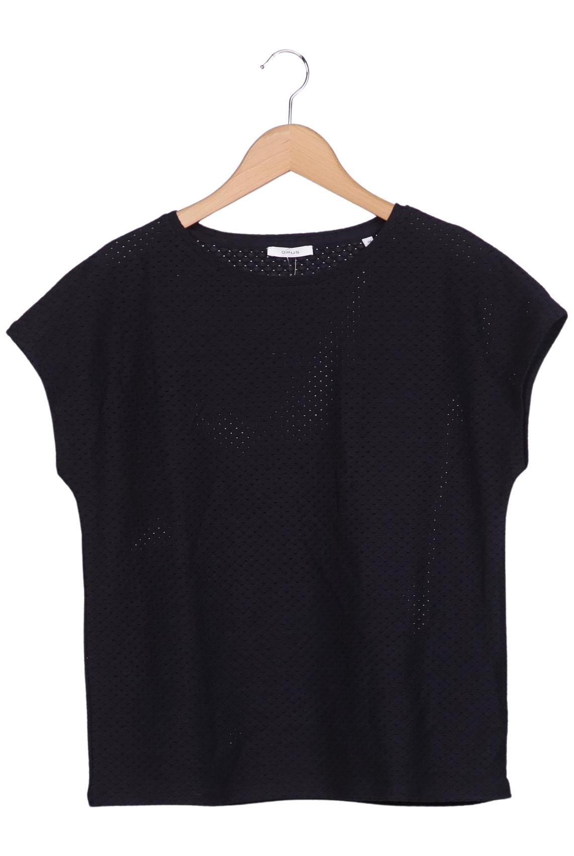 

Opus Damen T-Shirt, schwarz, Gr. 38