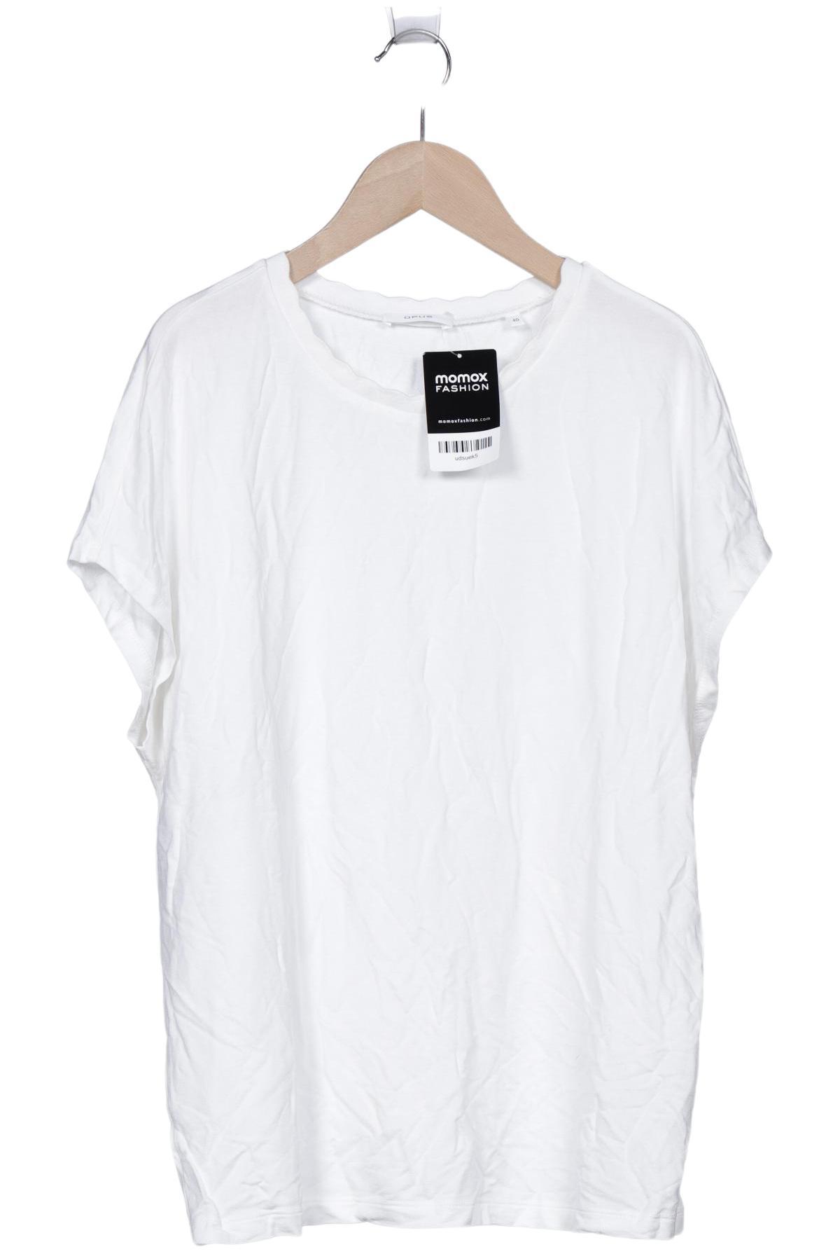 

Opus Damen T-Shirt, weiß, Gr. 40
