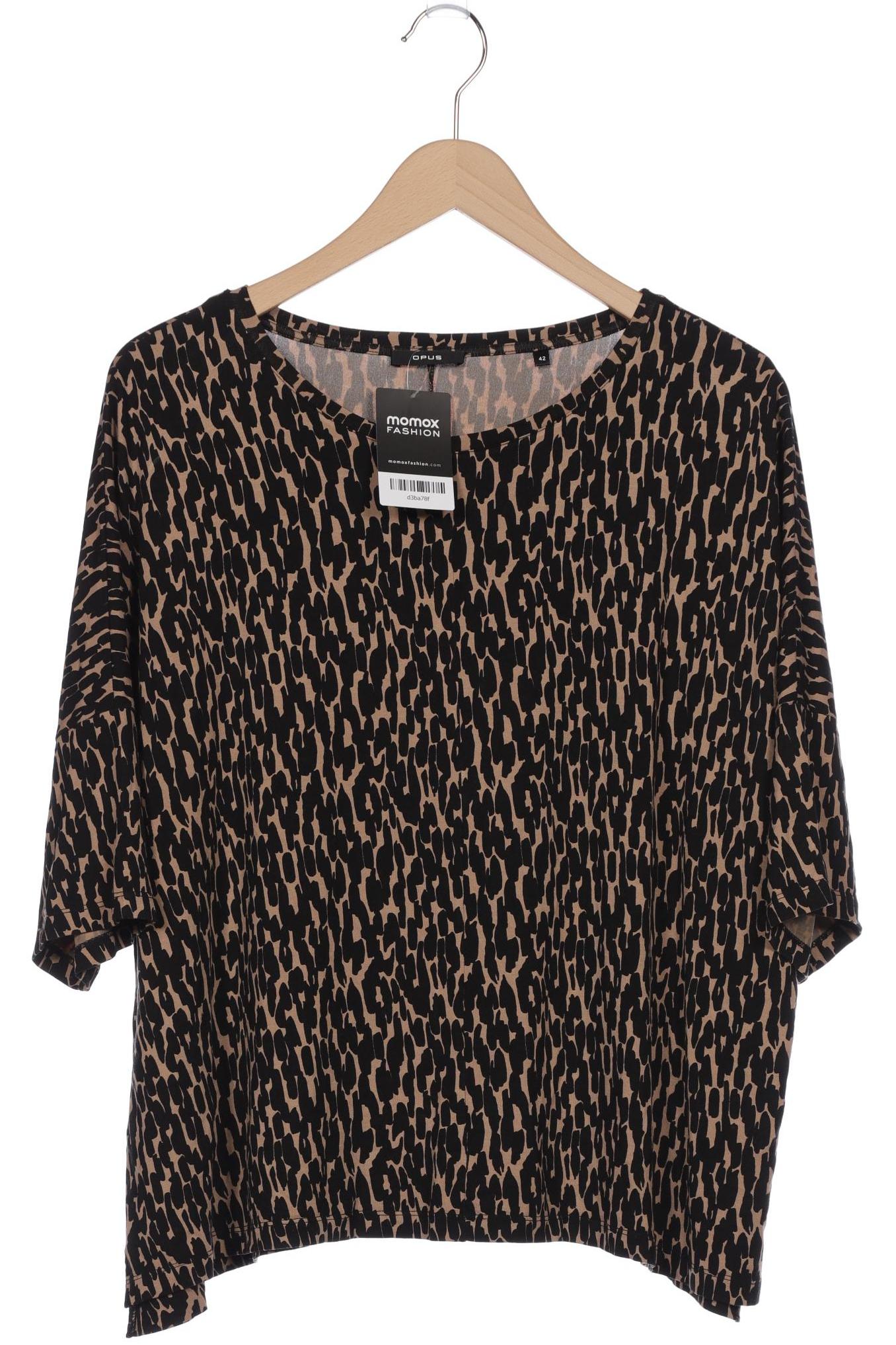 

Opus Damen T-Shirt, braun, Gr. 42