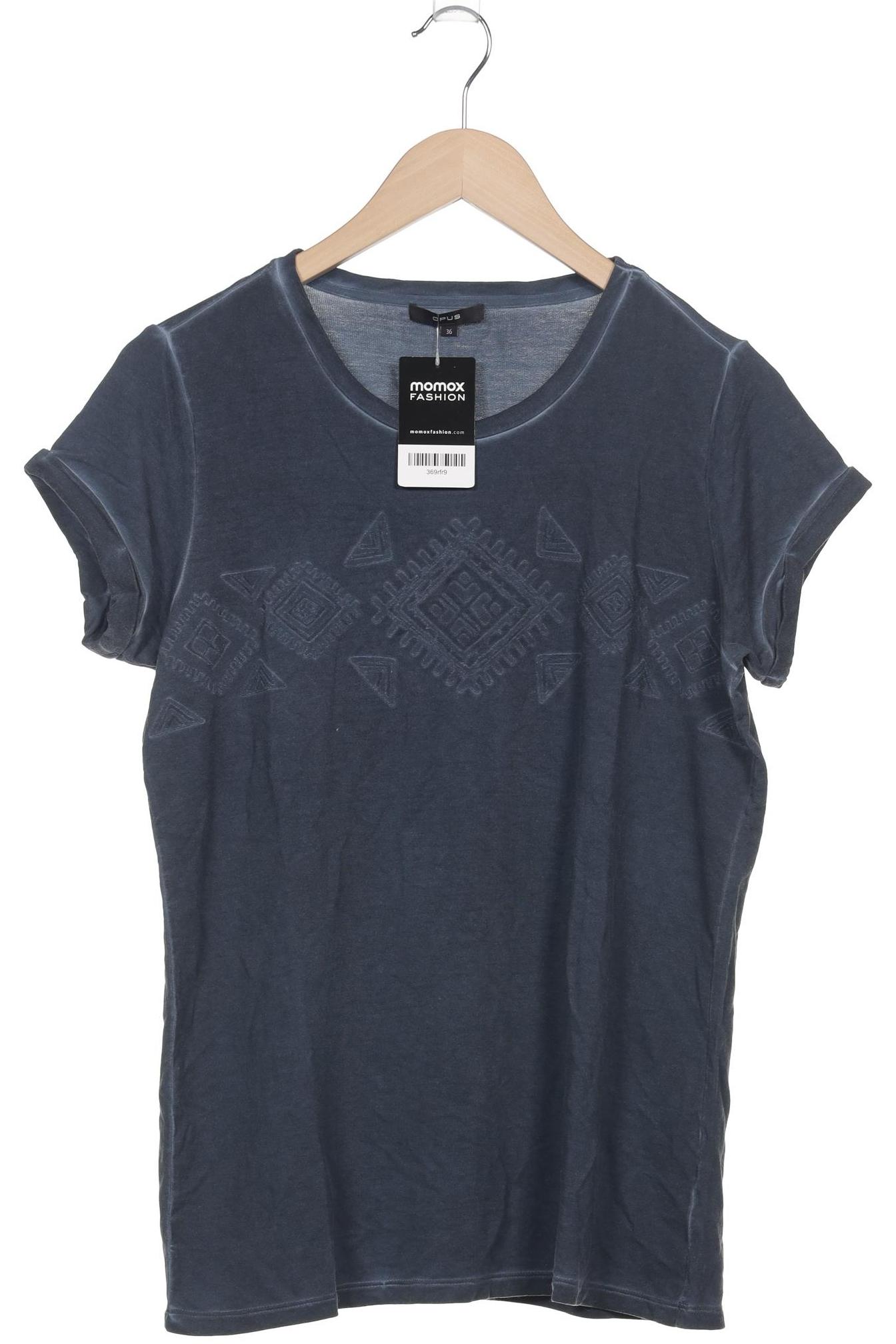 

Opus Damen T-Shirt, marineblau, Gr. 36