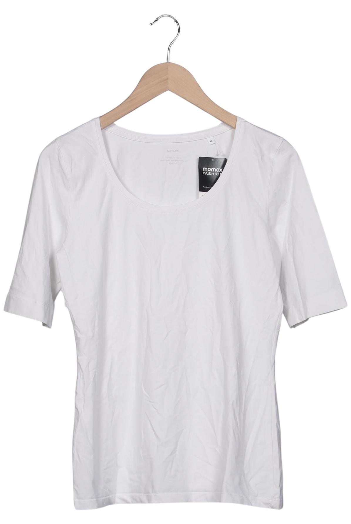 

Opus Damen T-Shirt, weiß, Gr. 42