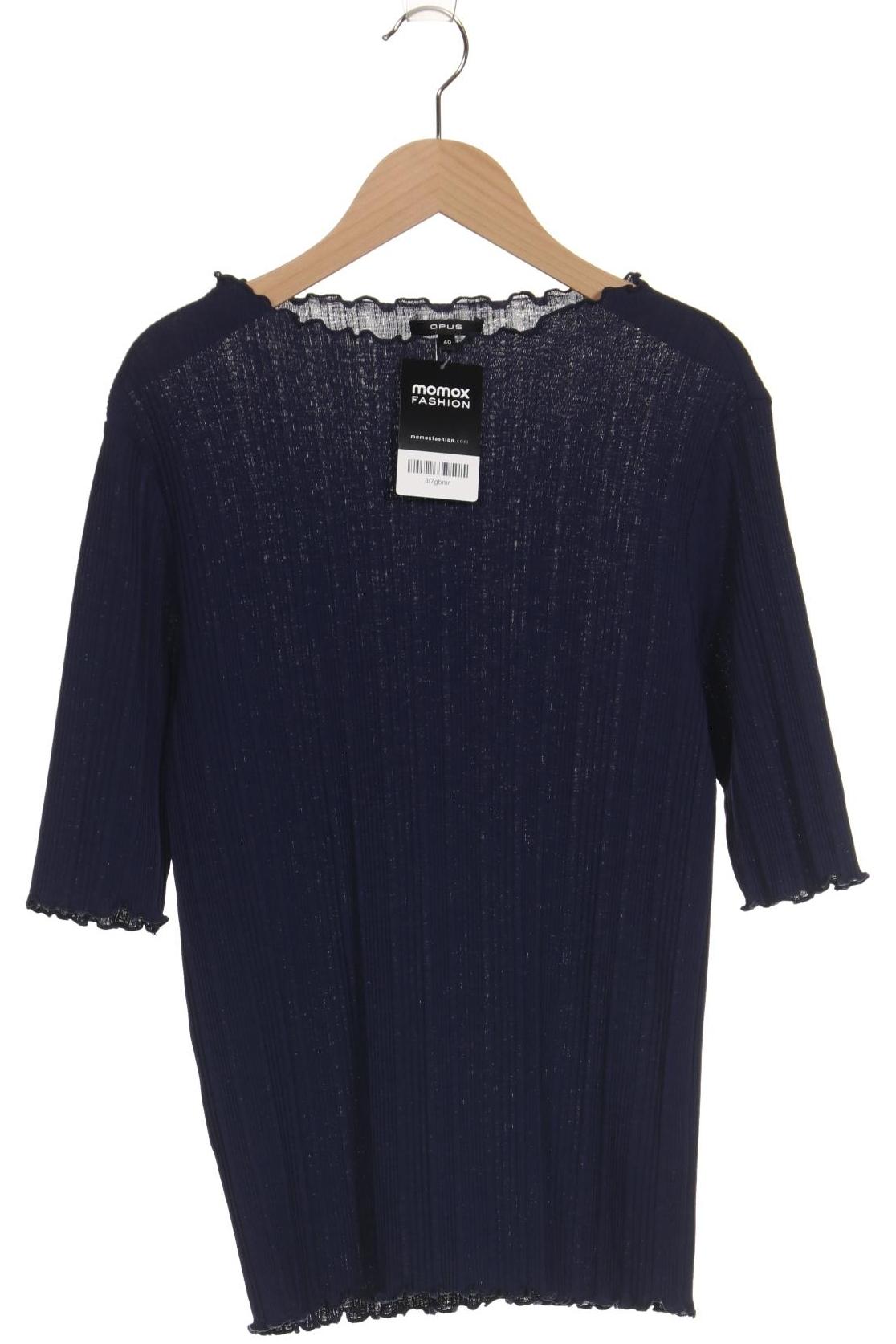 

Opus Damen T-Shirt, marineblau, Gr. 40