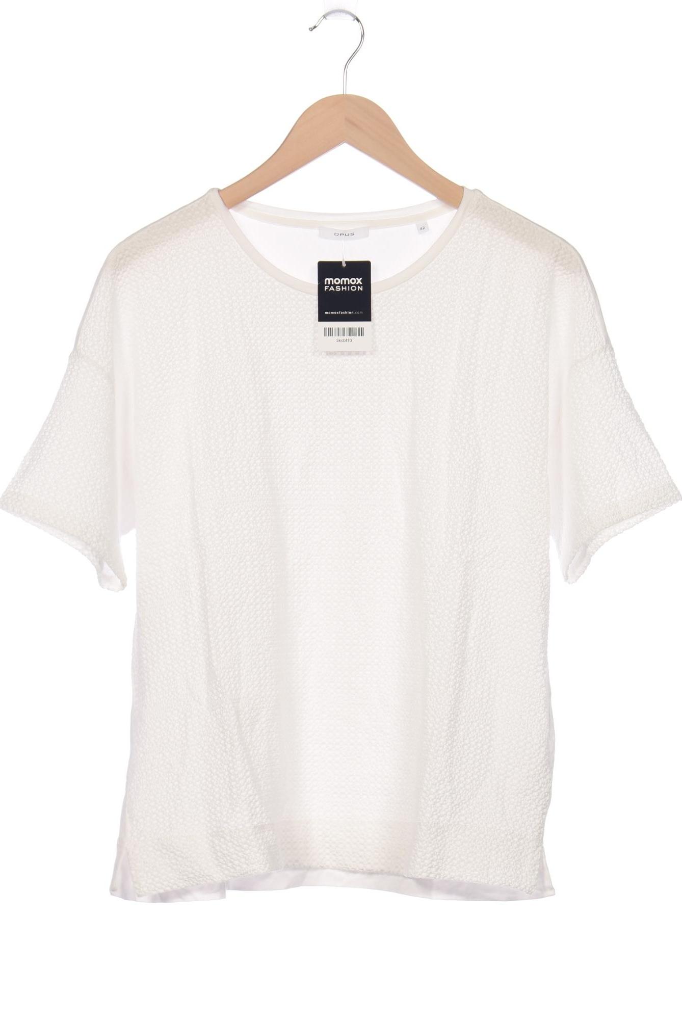 

Opus Damen T-Shirt, weiß, Gr. 42