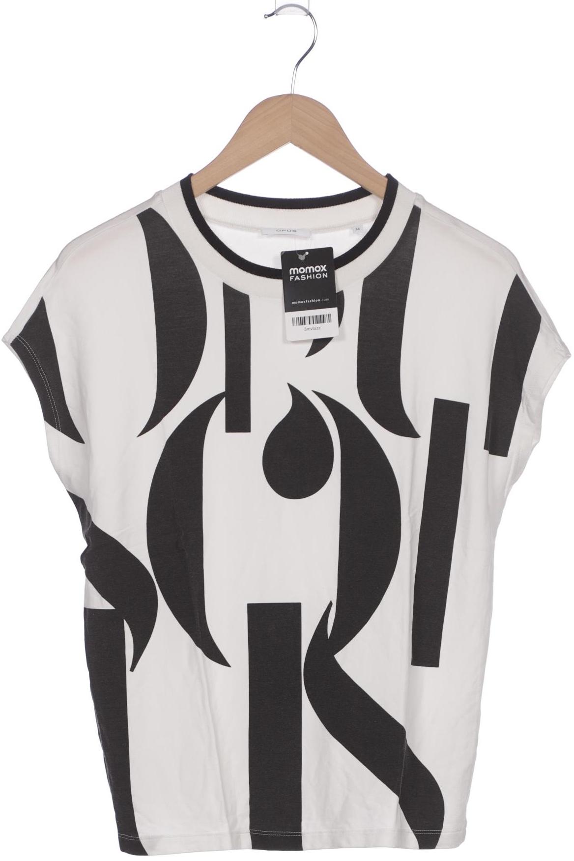 

Opus Damen T-Shirt, weiß, Gr. 36