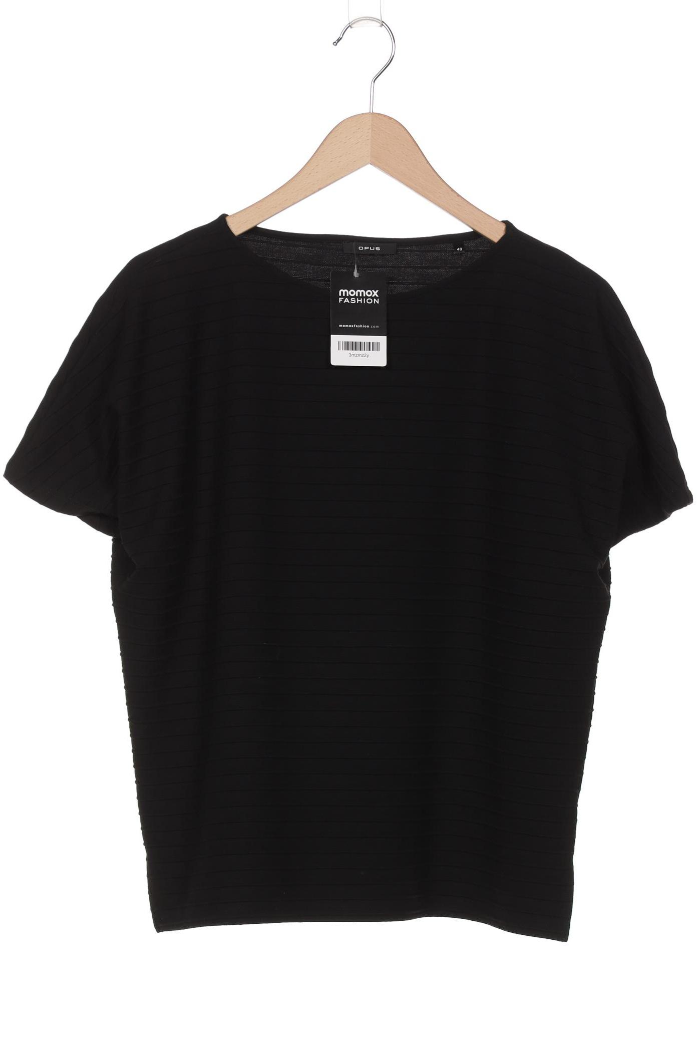 

Opus Damen T-Shirt, schwarz, Gr. 40