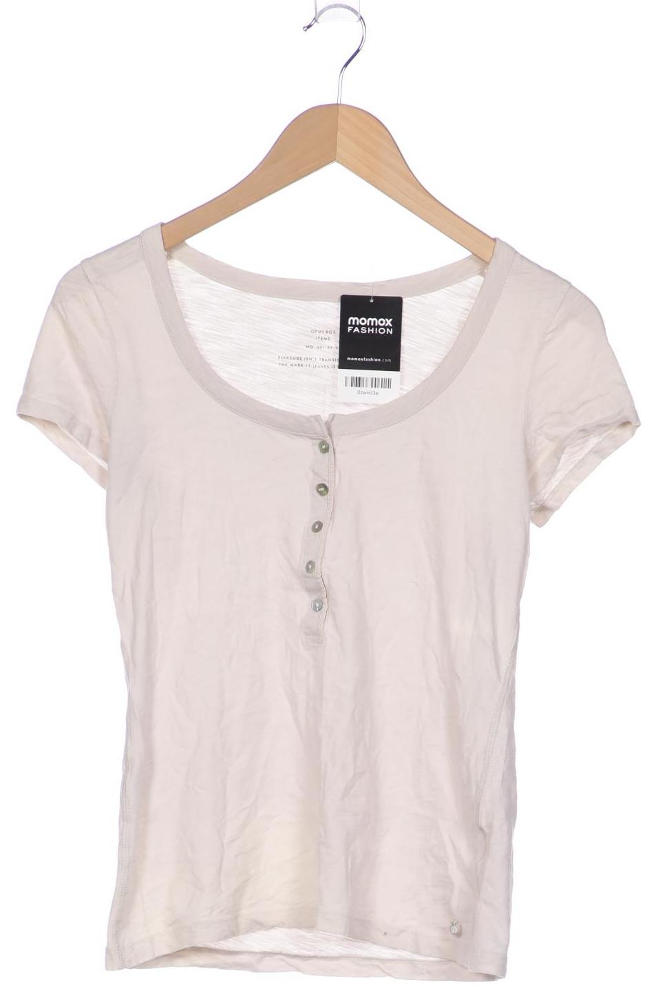 

Opus Damen T-Shirt, cremeweiß, Gr. 38