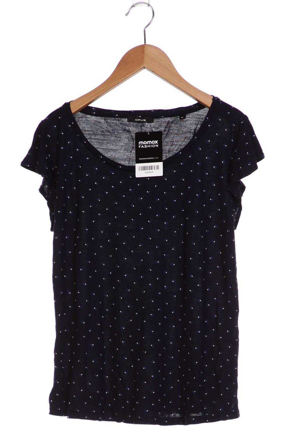 

Opus Damen T-Shirt, marineblau, Gr. 40