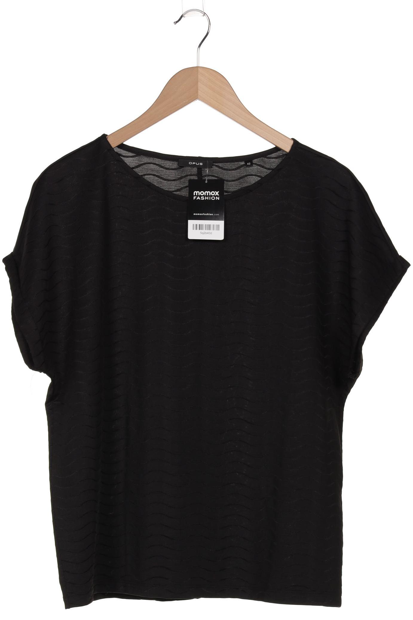 

Opus Damen T-Shirt, schwarz, Gr. 42