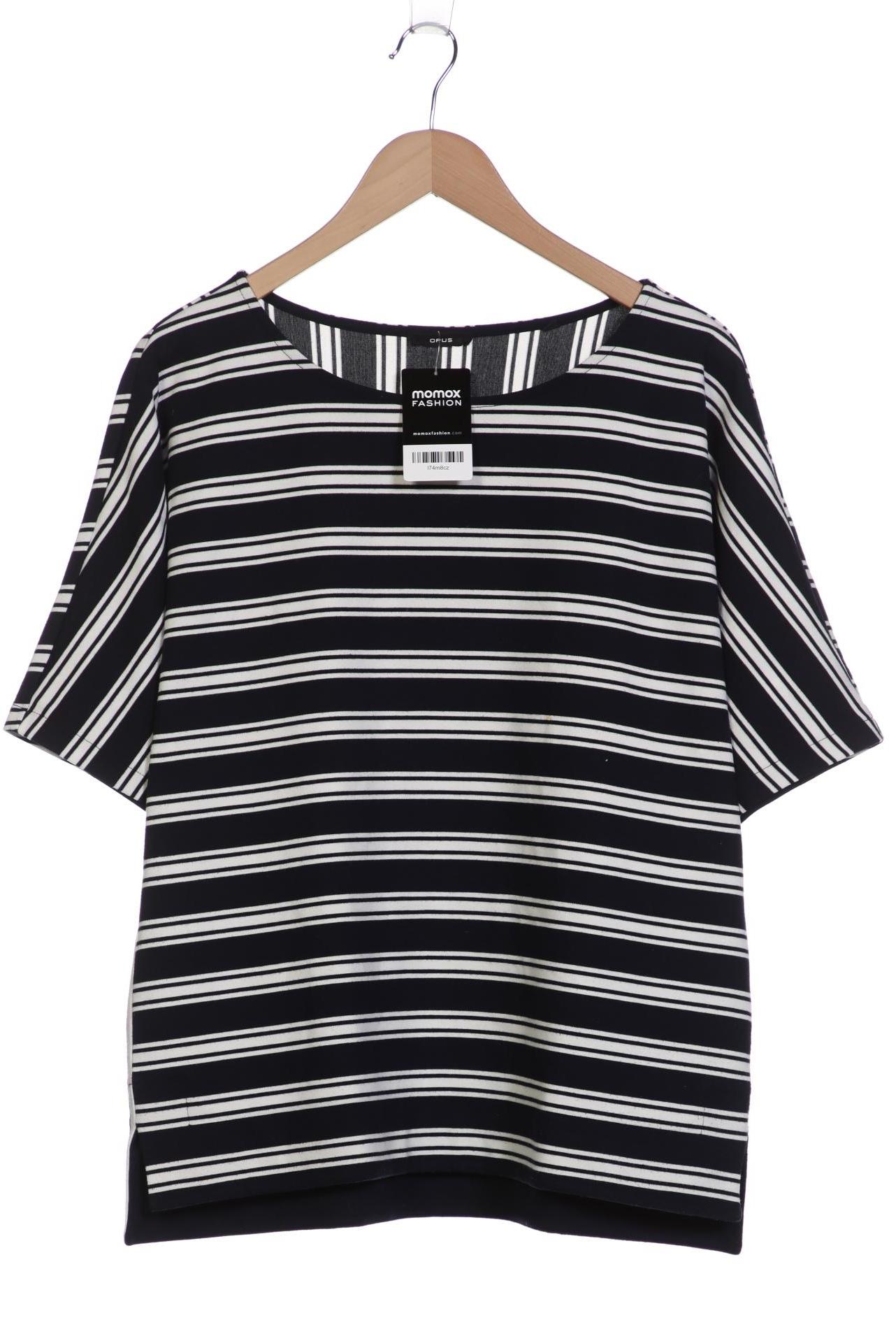 

Opus Damen T-Shirt, marineblau, Gr. 42