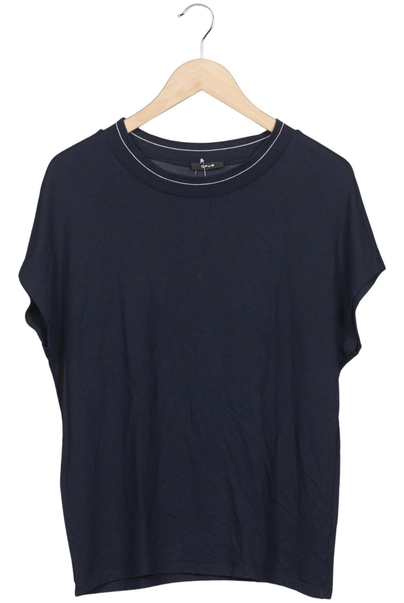 

Opus Damen T-Shirt, marineblau, Gr. 42