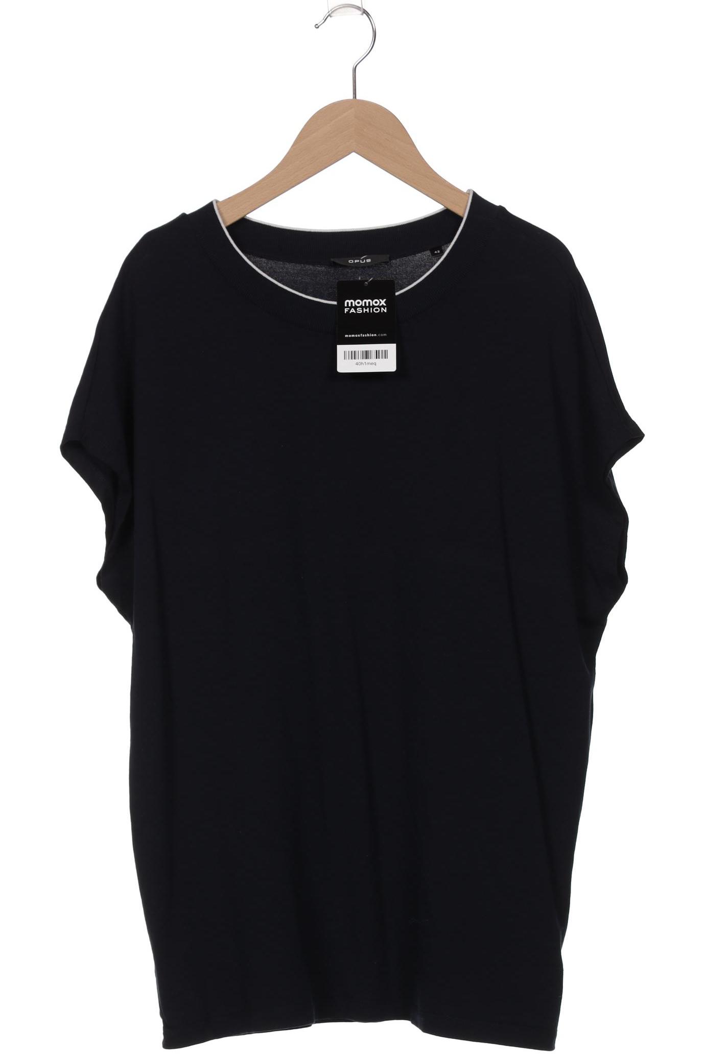 

Opus Damen T-Shirt, marineblau, Gr. 42