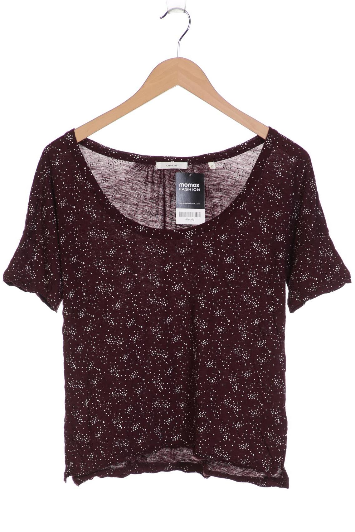 

Opus Damen T-Shirt, bordeaux, Gr. 40