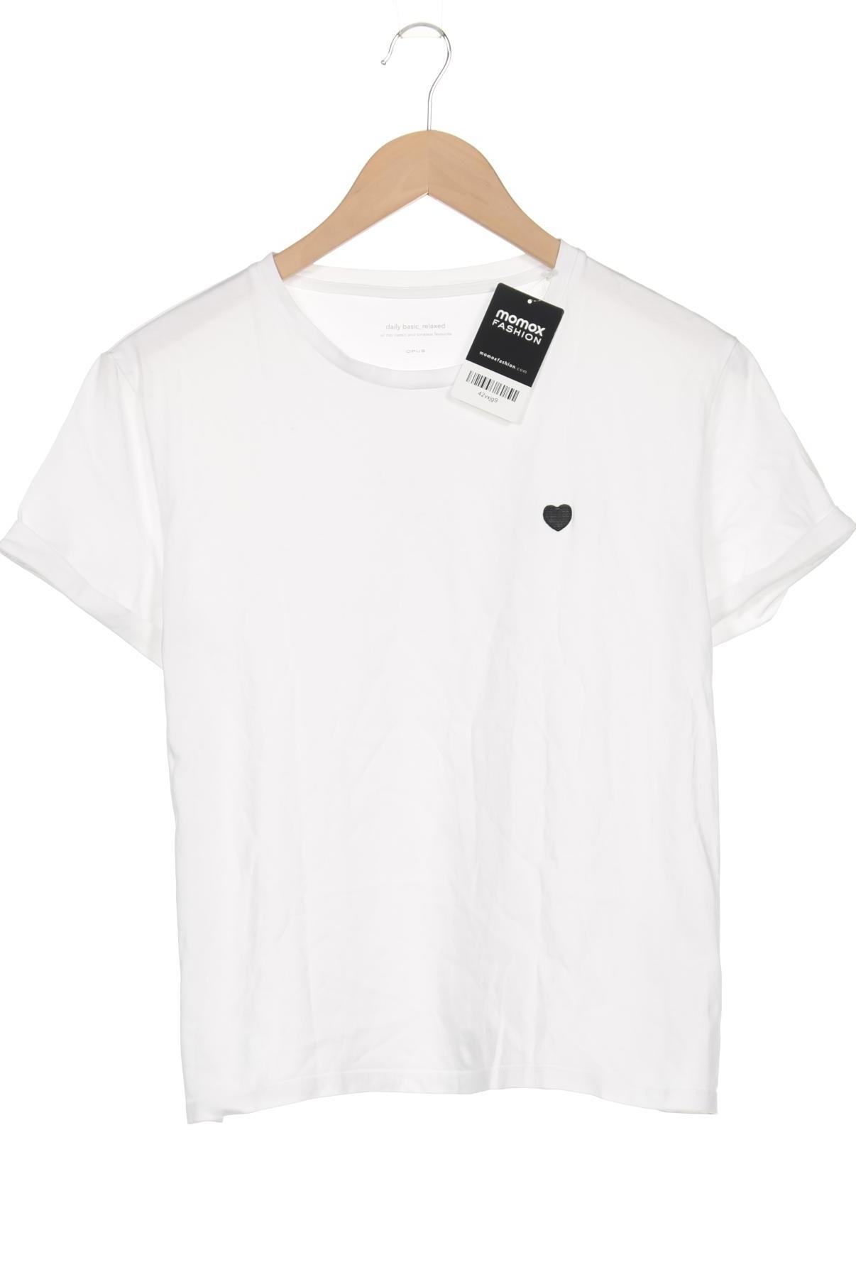 

Opus Damen T-Shirt, weiß, Gr. 38