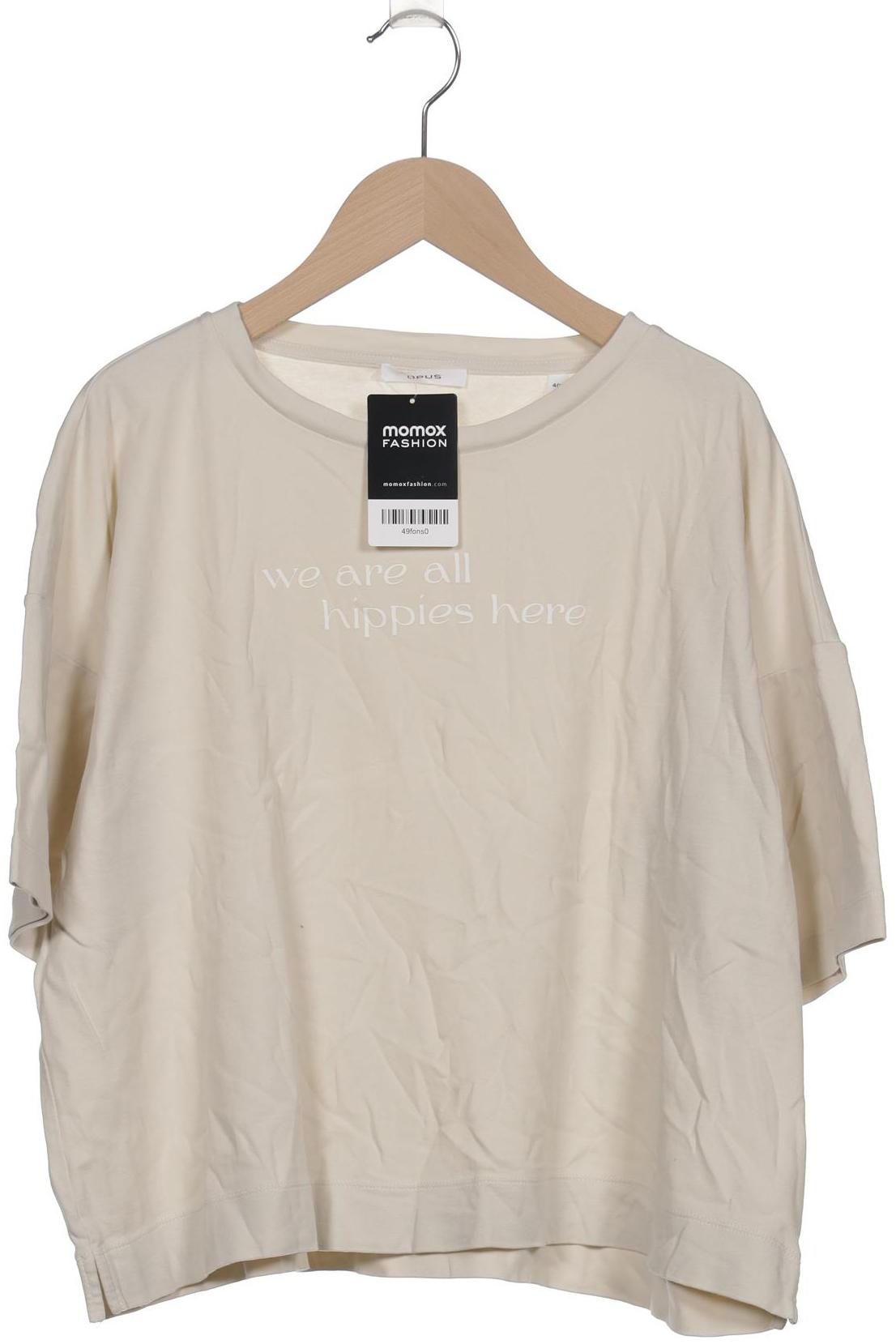 

Opus Damen T-Shirt, beige, Gr. 40