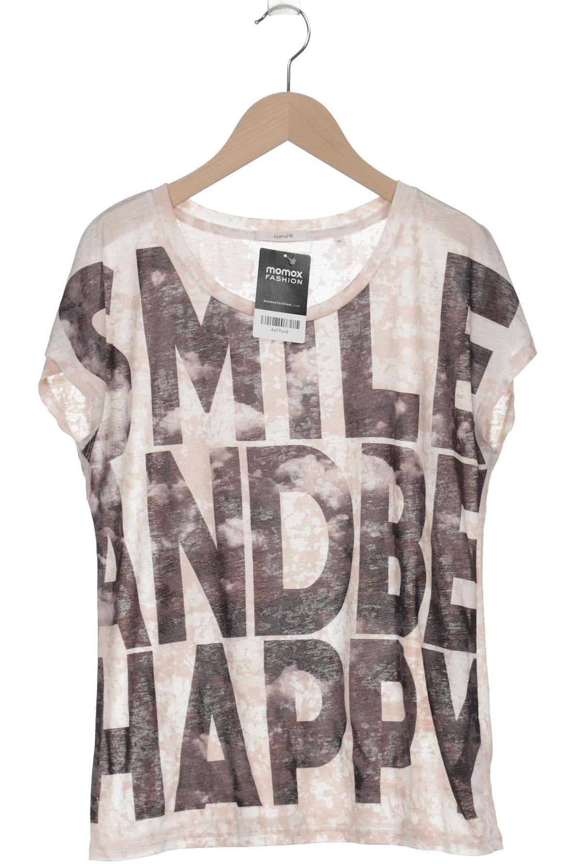 

Opus Damen T-Shirt, beige, Gr. 36