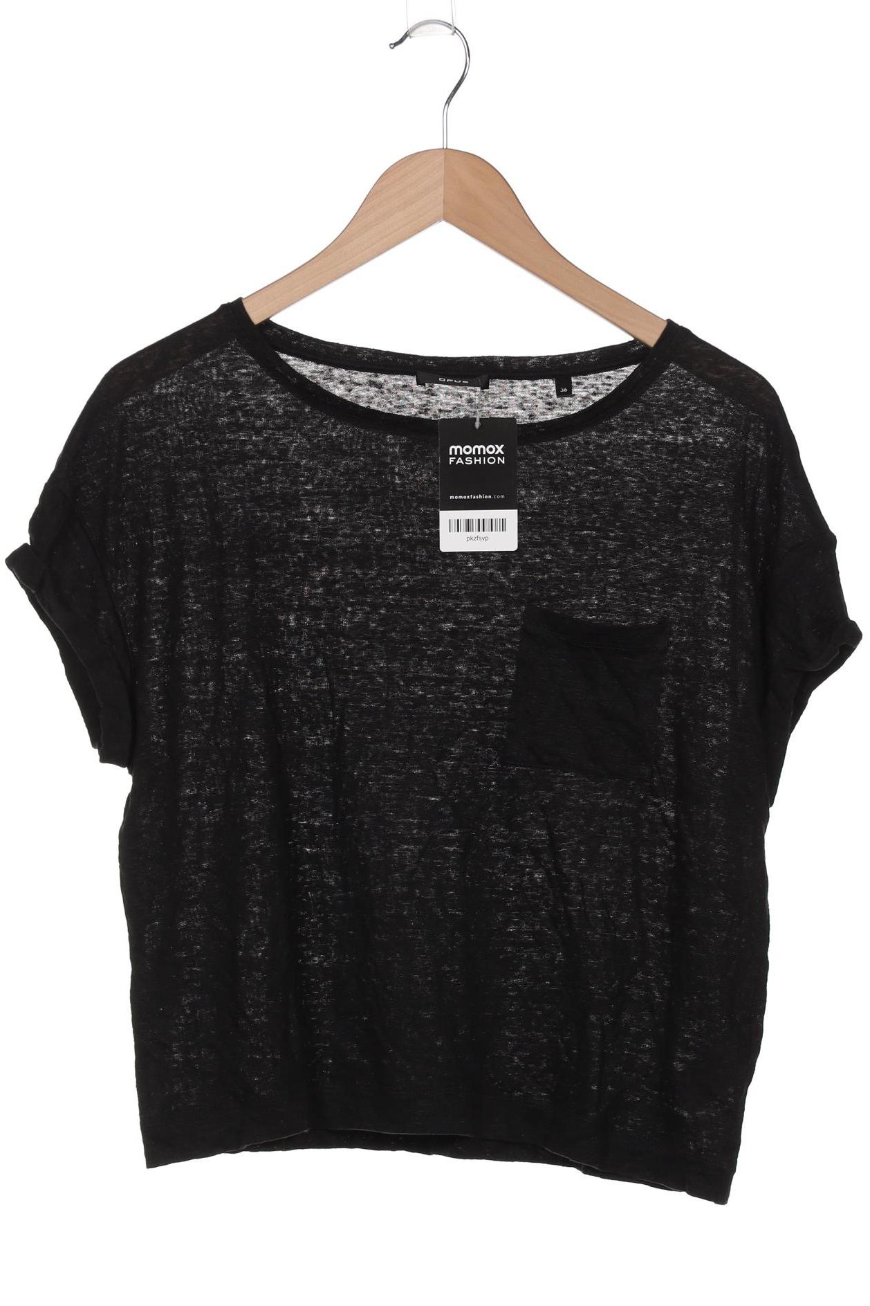 

Opus Damen T-Shirt, schwarz, Gr. 36