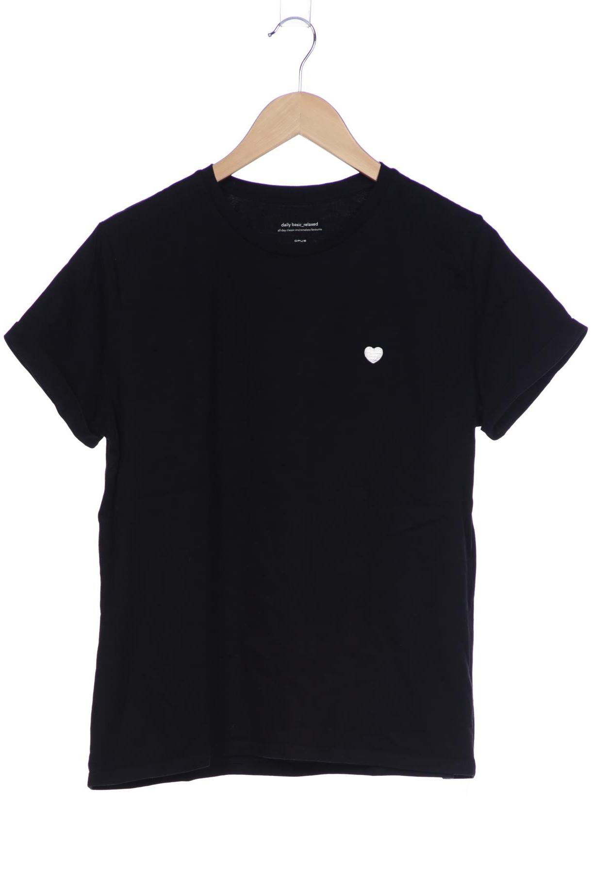 

Opus Damen T-Shirt, schwarz, Gr. 42
