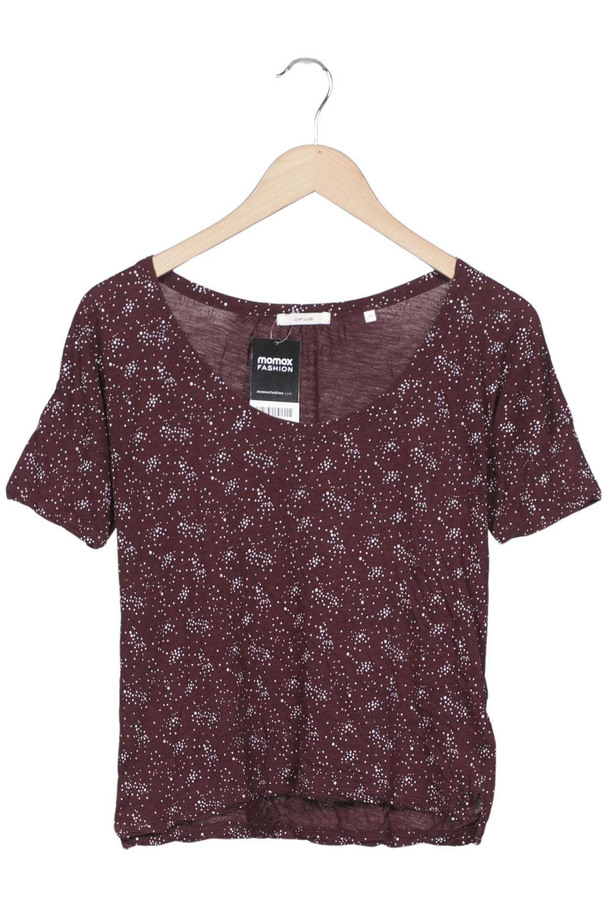 

Opus Damen T-Shirt, bordeaux, Gr. 38