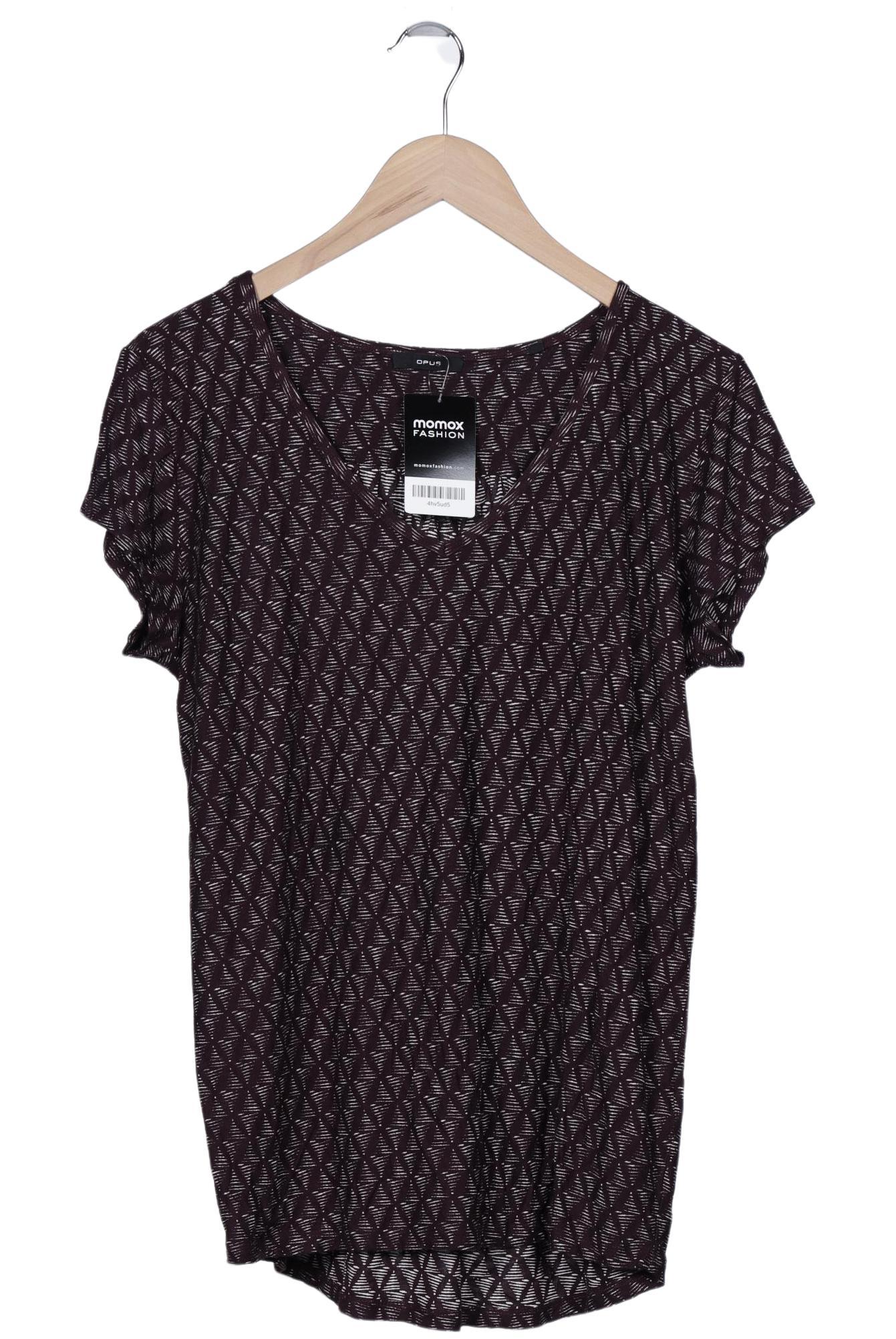 

Opus Damen T-Shirt, bordeaux, Gr. 40