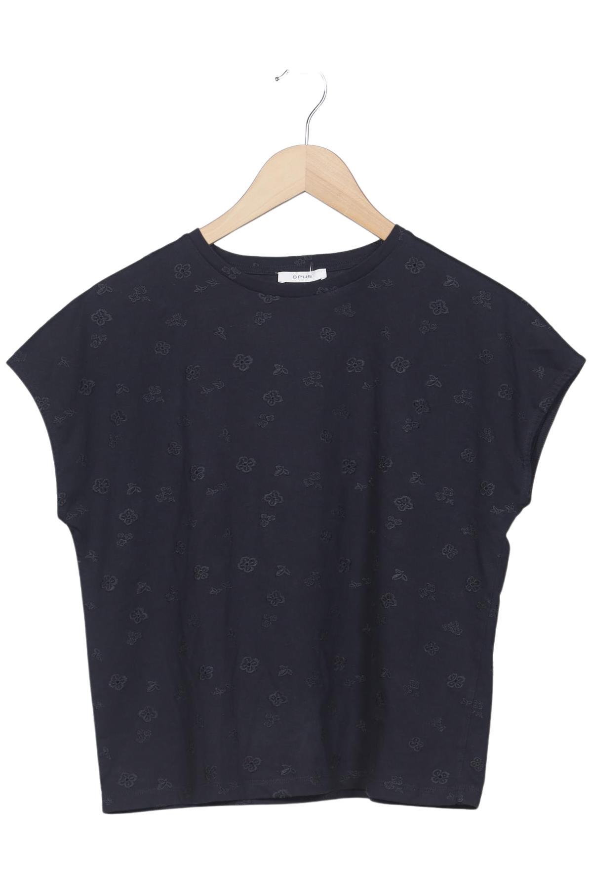 

Opus Damen T-Shirt, marineblau, Gr. 36