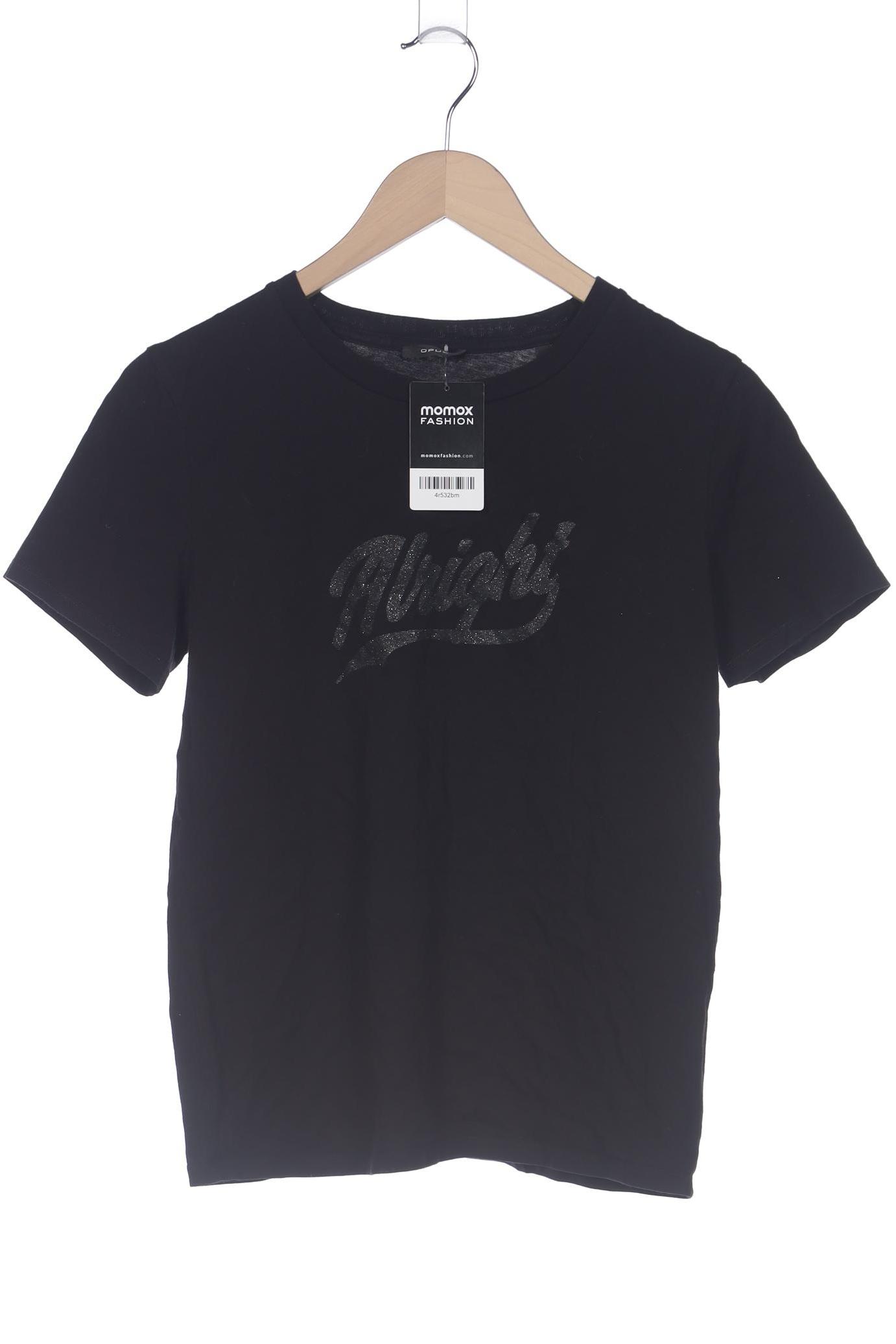 

Opus Damen T-Shirt, schwarz, Gr. 40