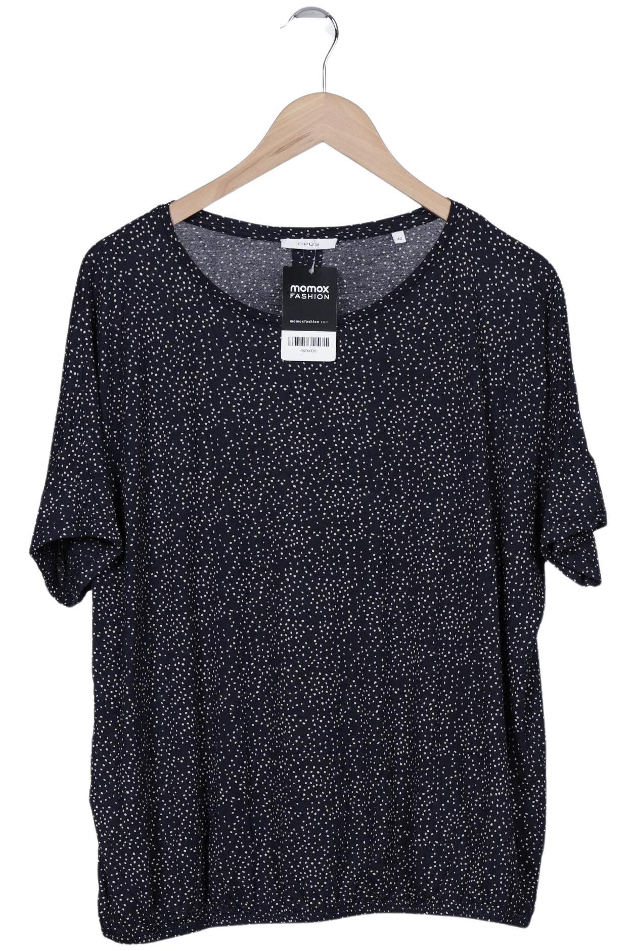 

Opus Damen T-Shirt, marineblau, Gr. 42