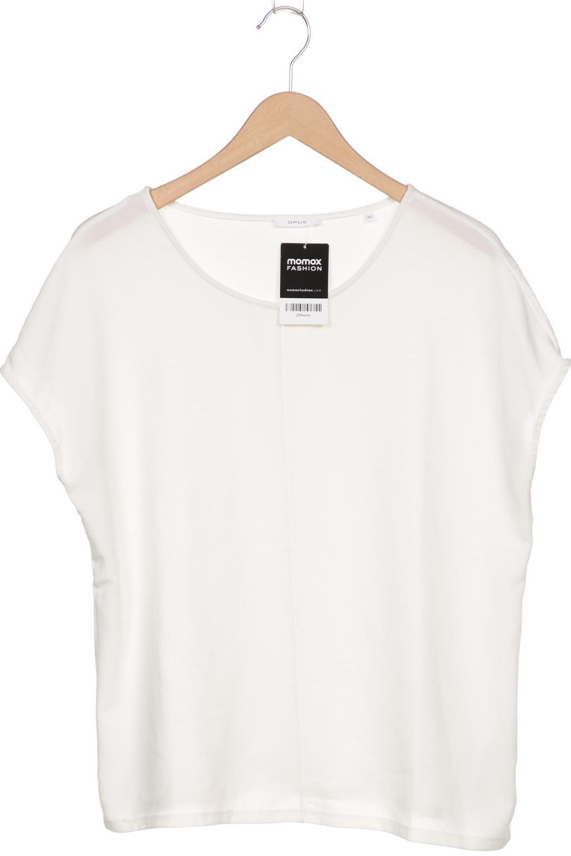 

Opus Damen T-Shirt, weiß, Gr. 42