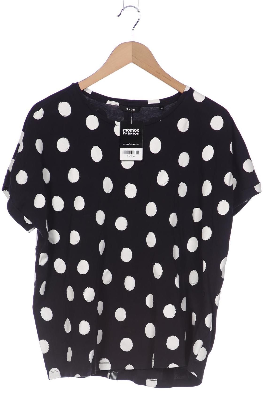 

Opus Damen T-Shirt, marineblau, Gr. 40