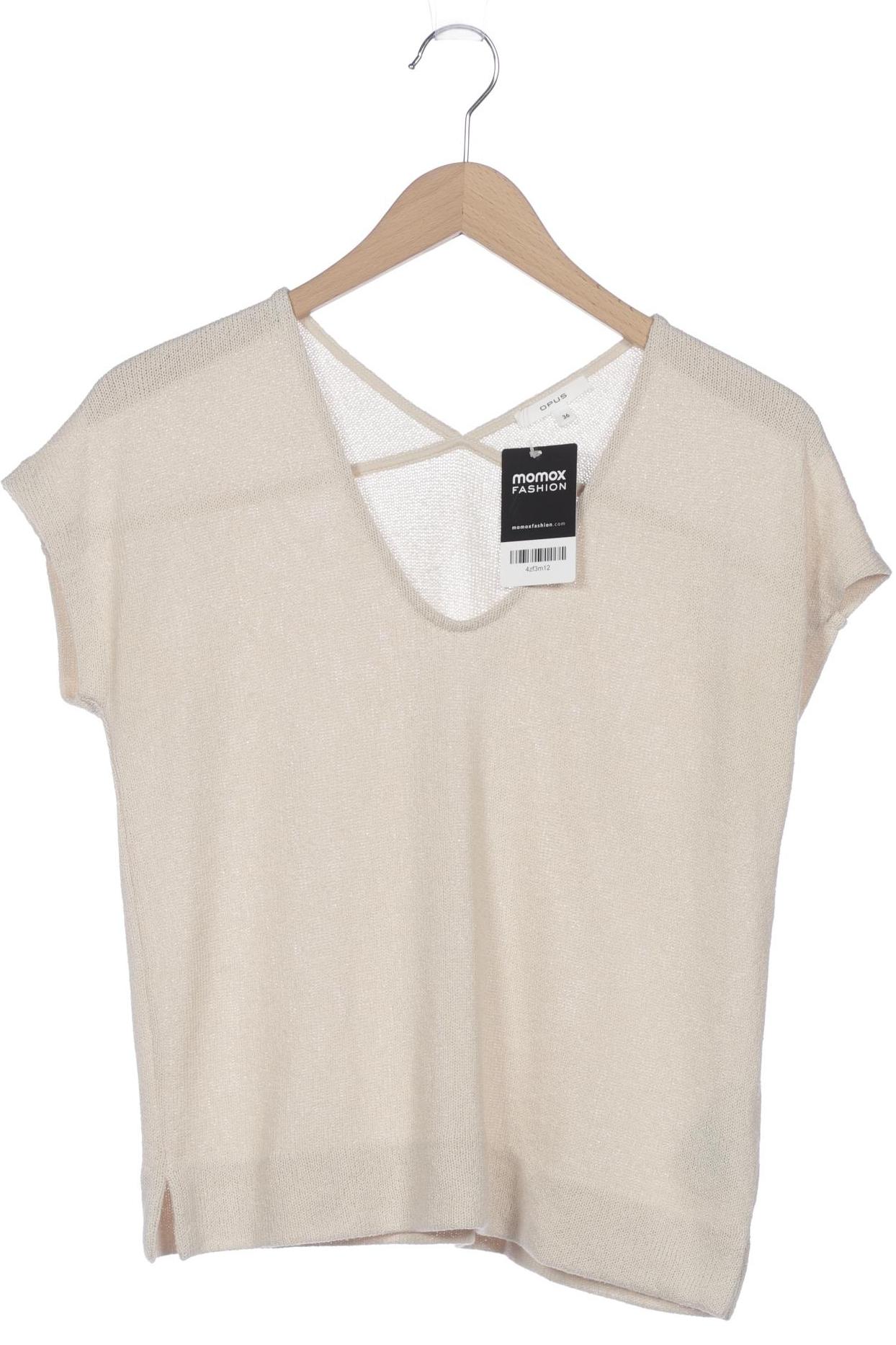 

Opus Damen T-Shirt, cremeweiß, Gr. 36