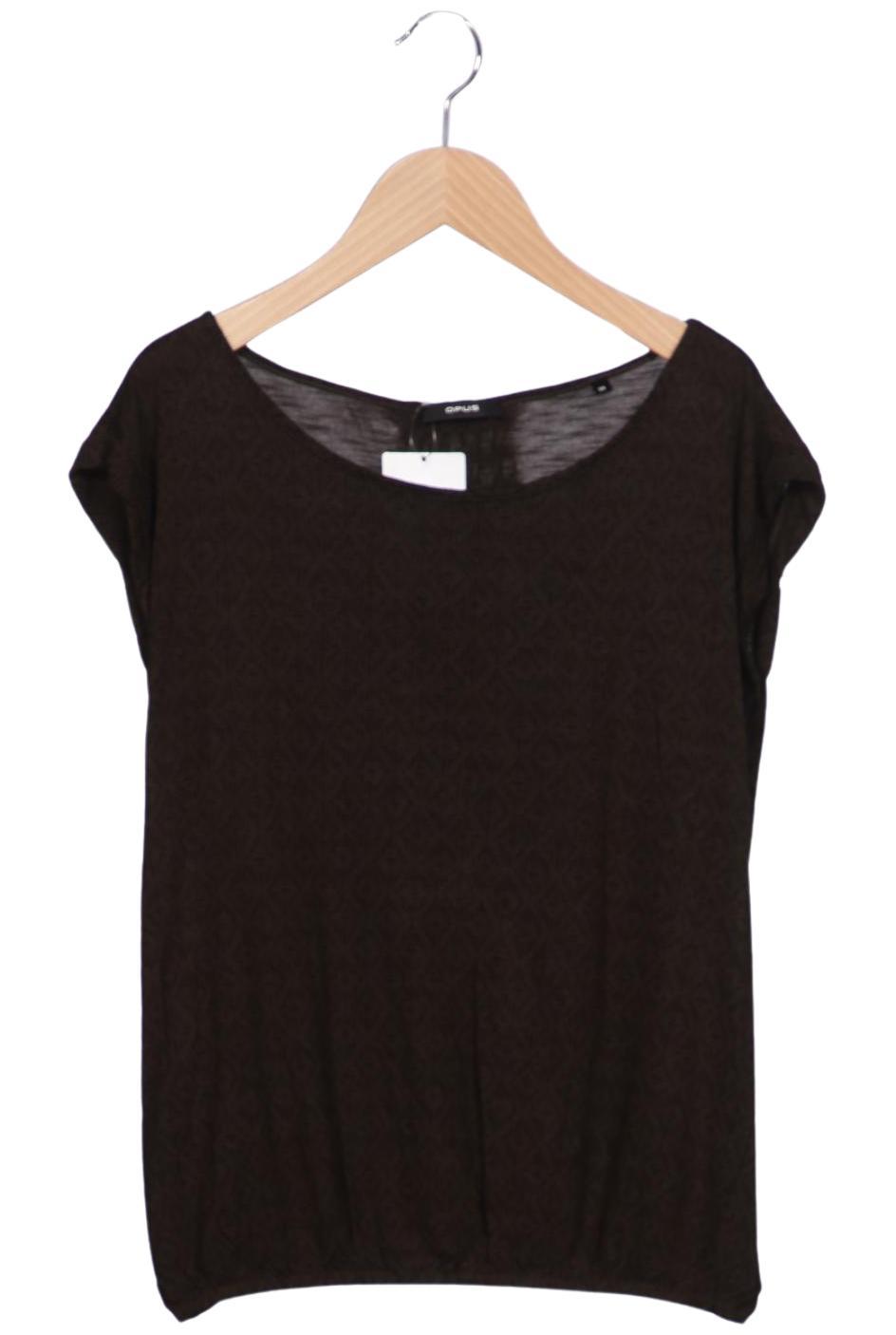 

Opus Damen T-Shirt, braun, Gr. 38